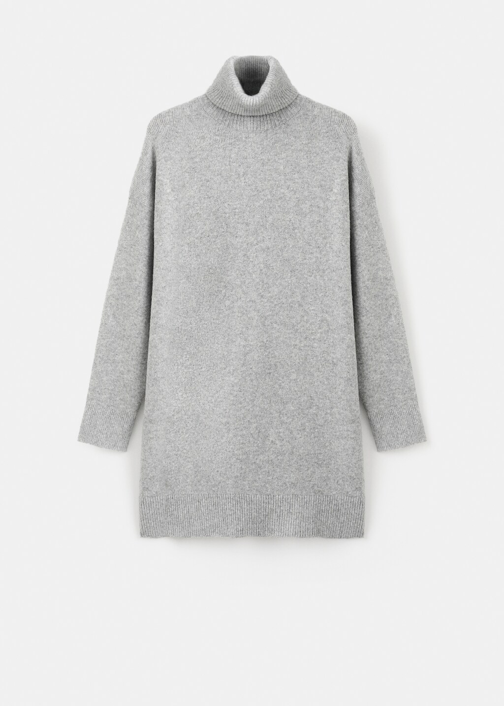 Mango Knitted turtleneck dress