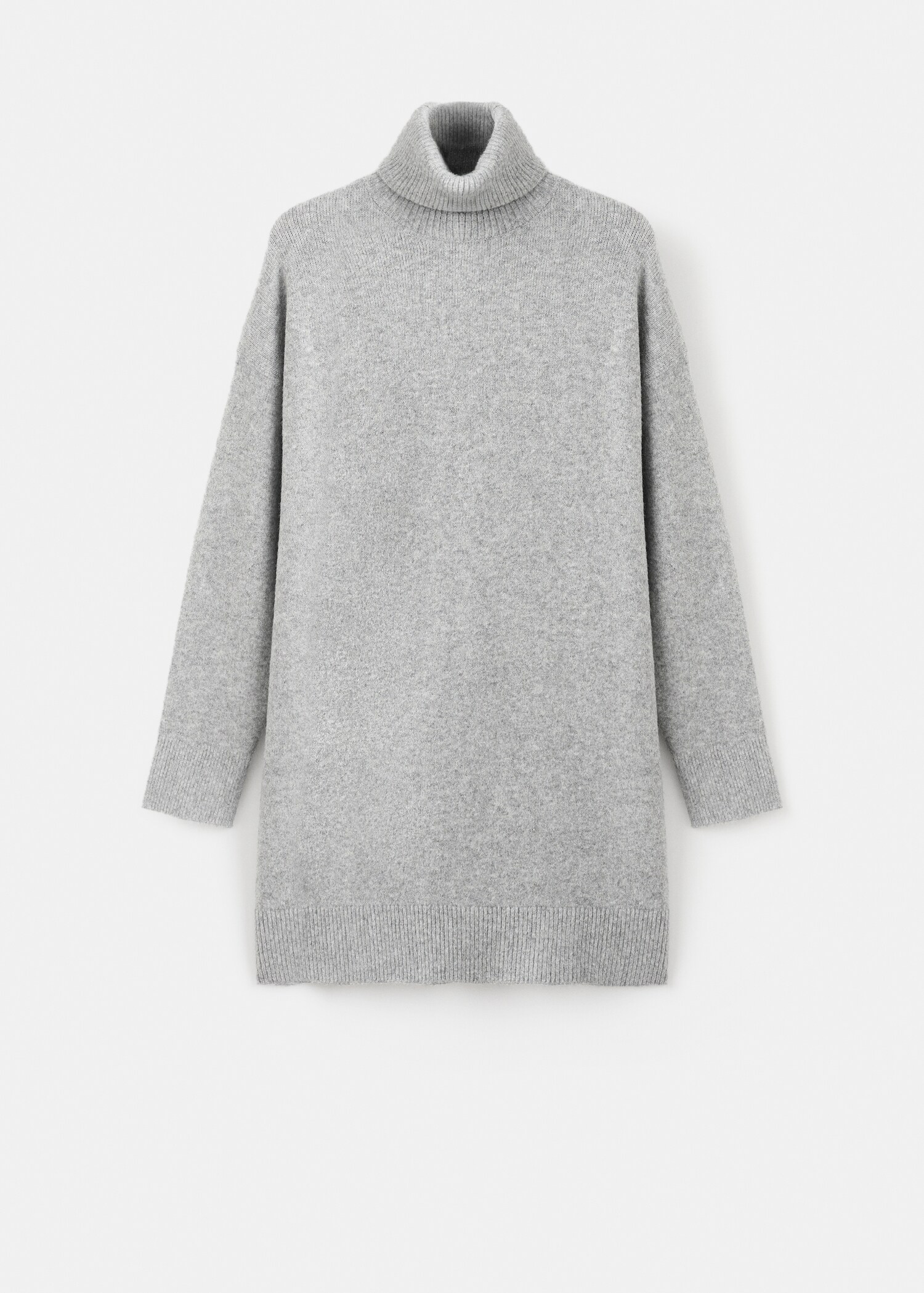 Knitted turtleneck dress - Article without model