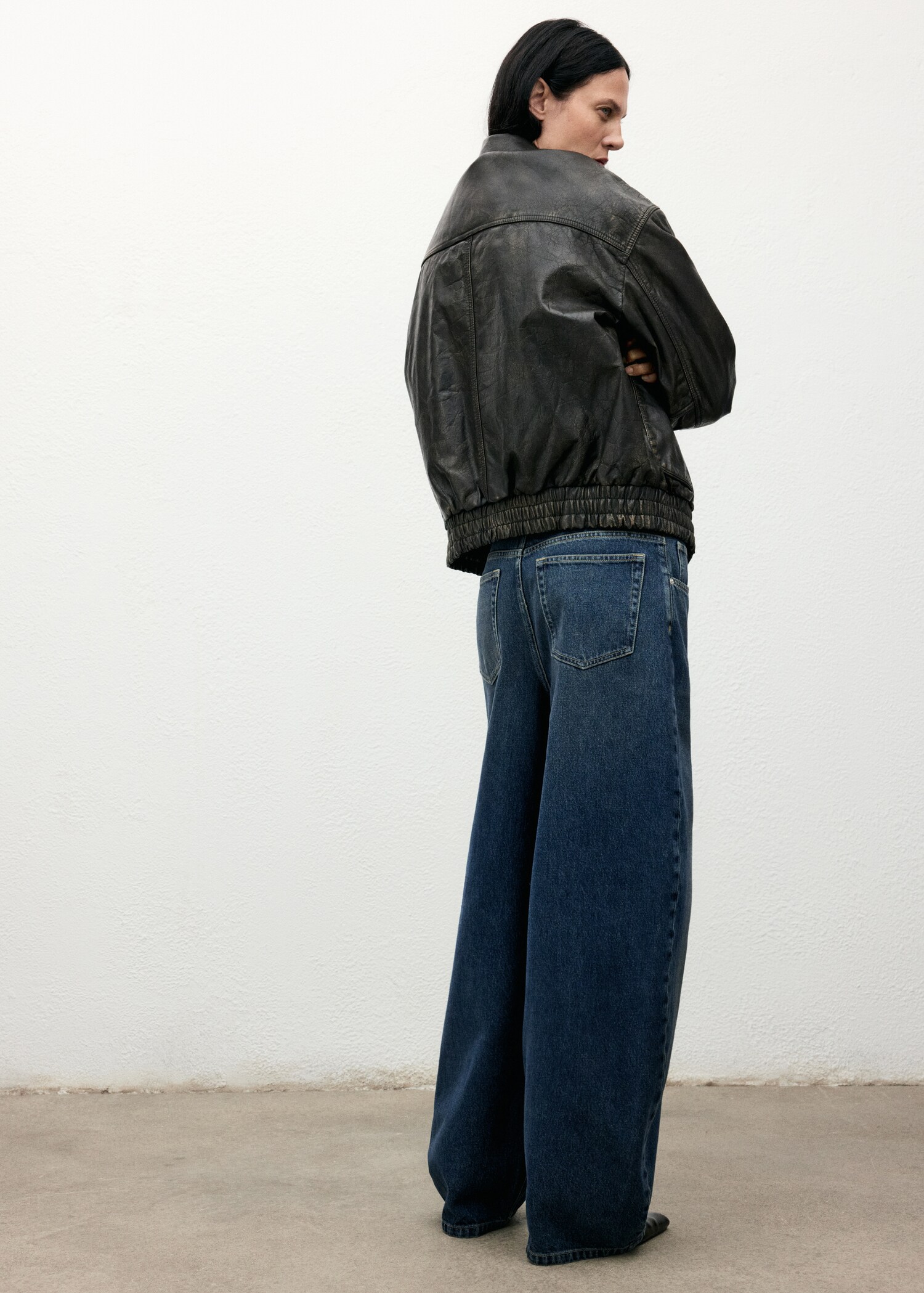 Jean balloon taille normale - Verso de l’article
