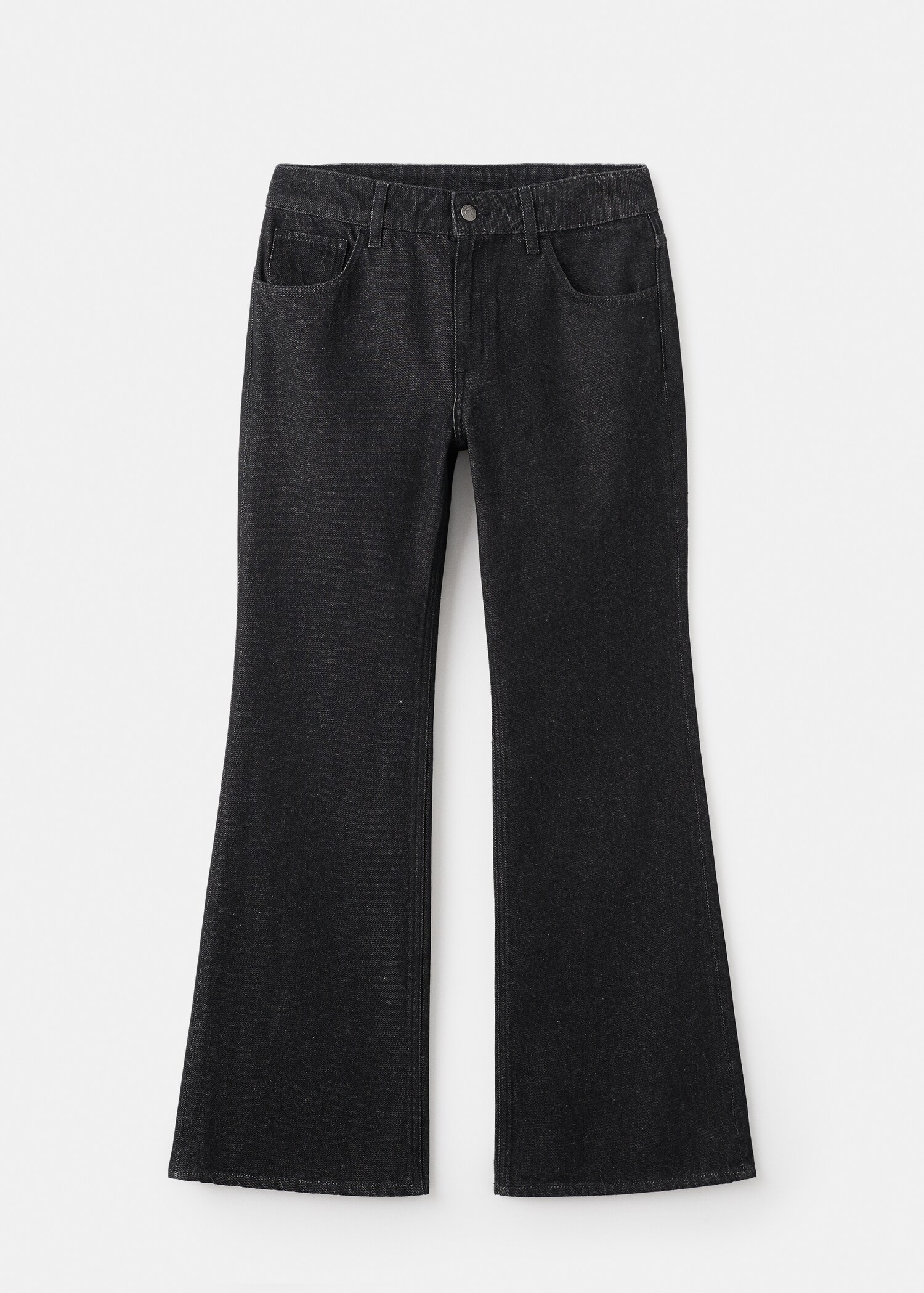 Flared rinse-wash jeans - Article without model