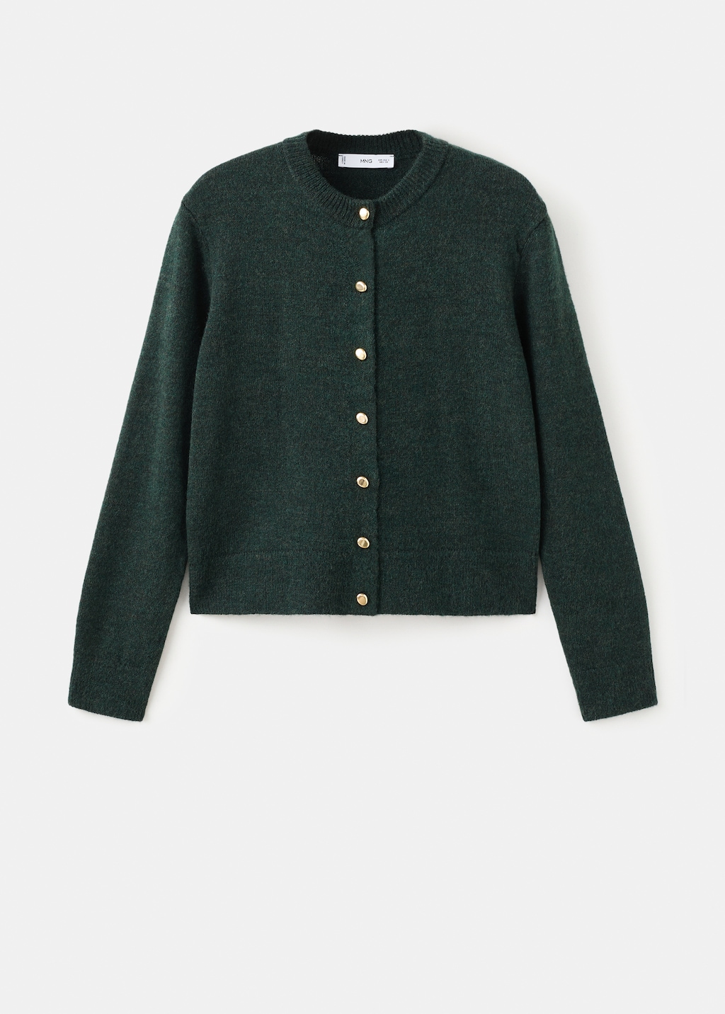 Mango Knitted button cardigan