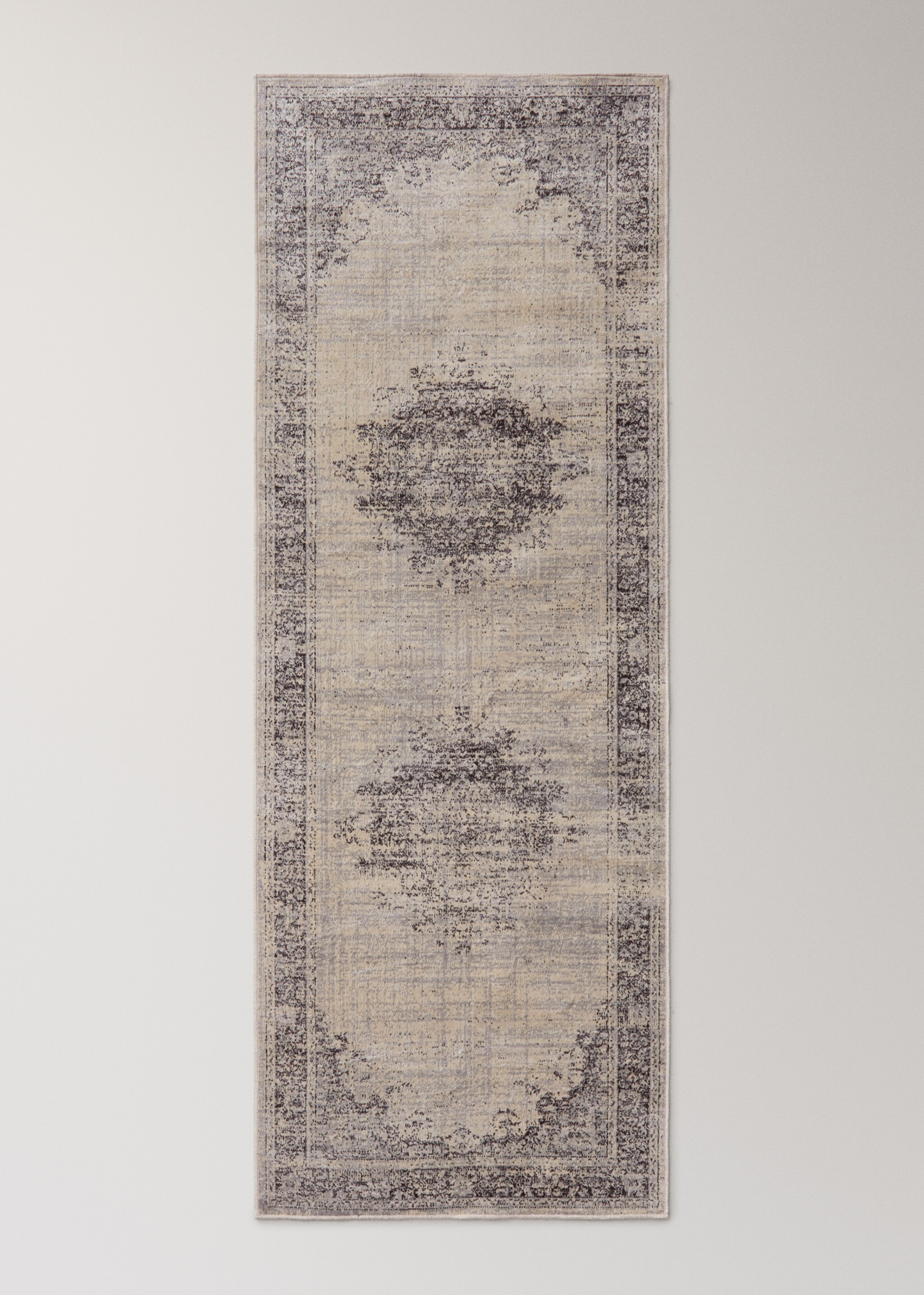 Vintage-effect rug - Article without model, Ecru. Ref: 17027818-00.