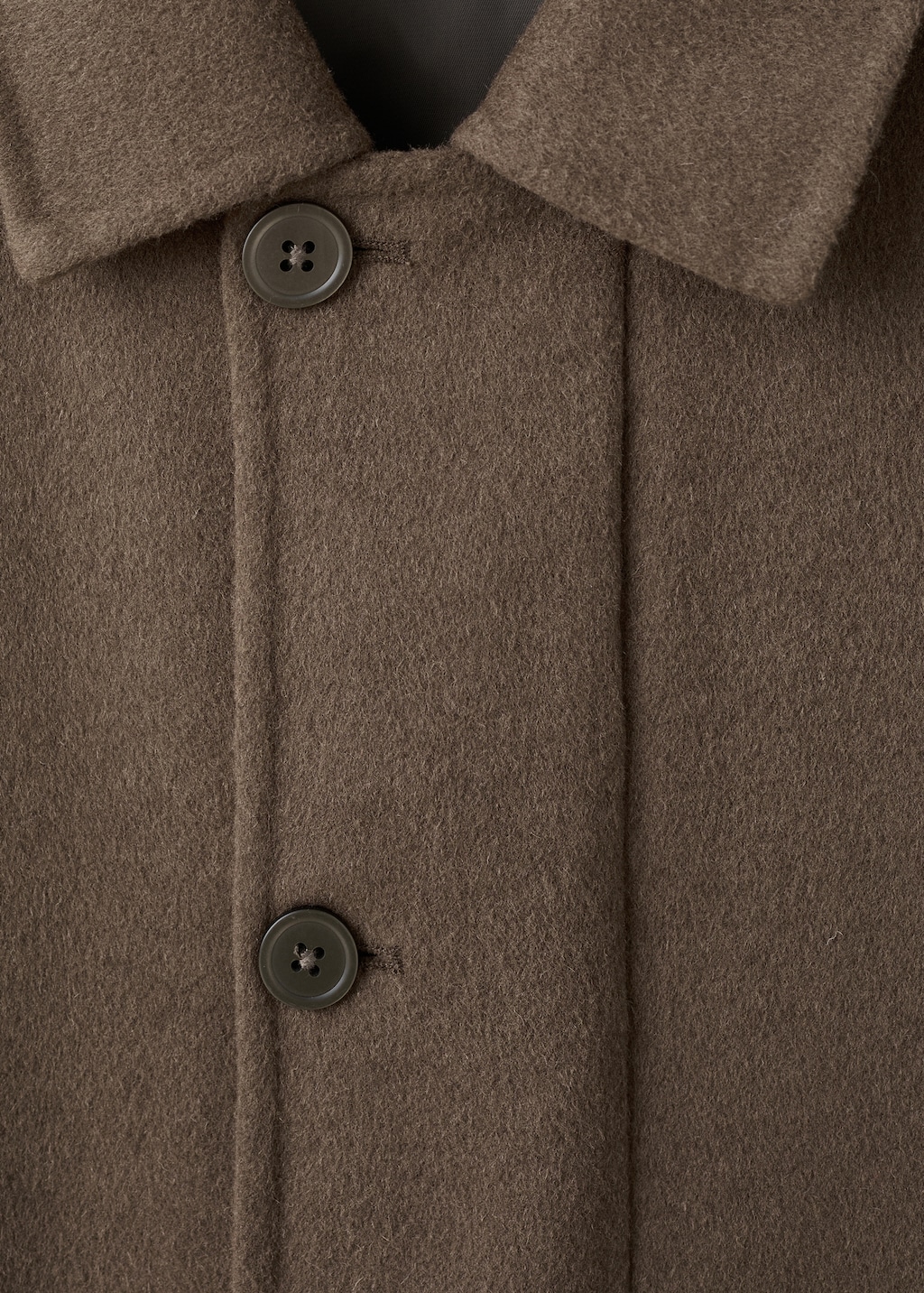 Handmade wool jacket with pockets