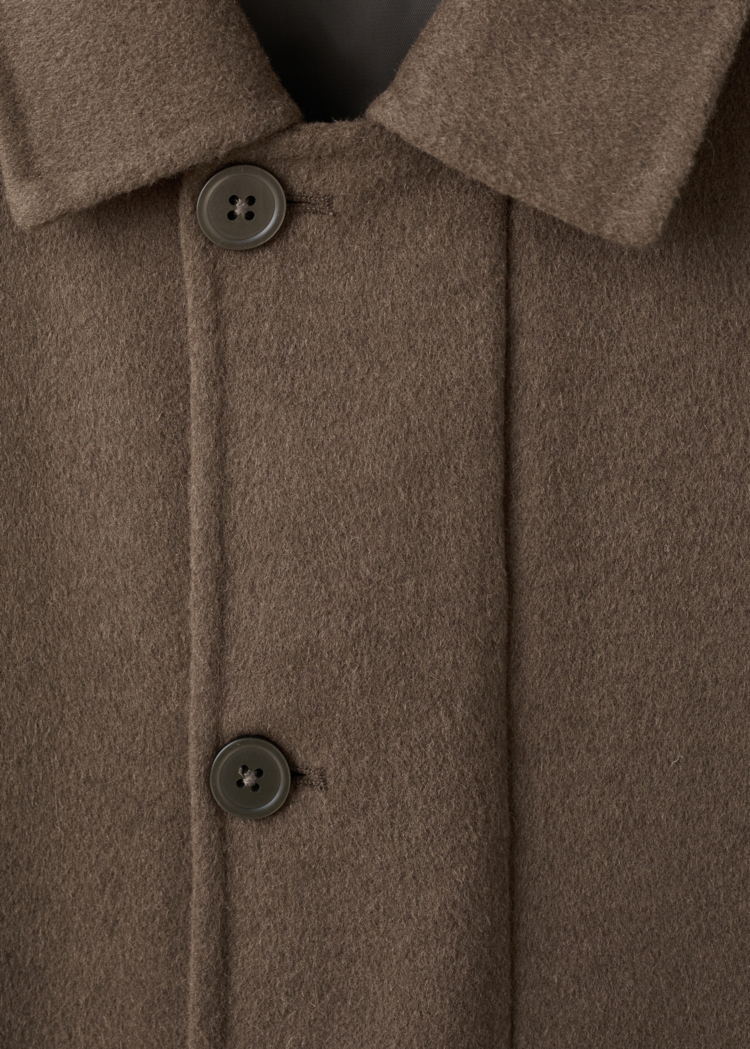 Handmade wool jacket with pockets - Details of the article 8