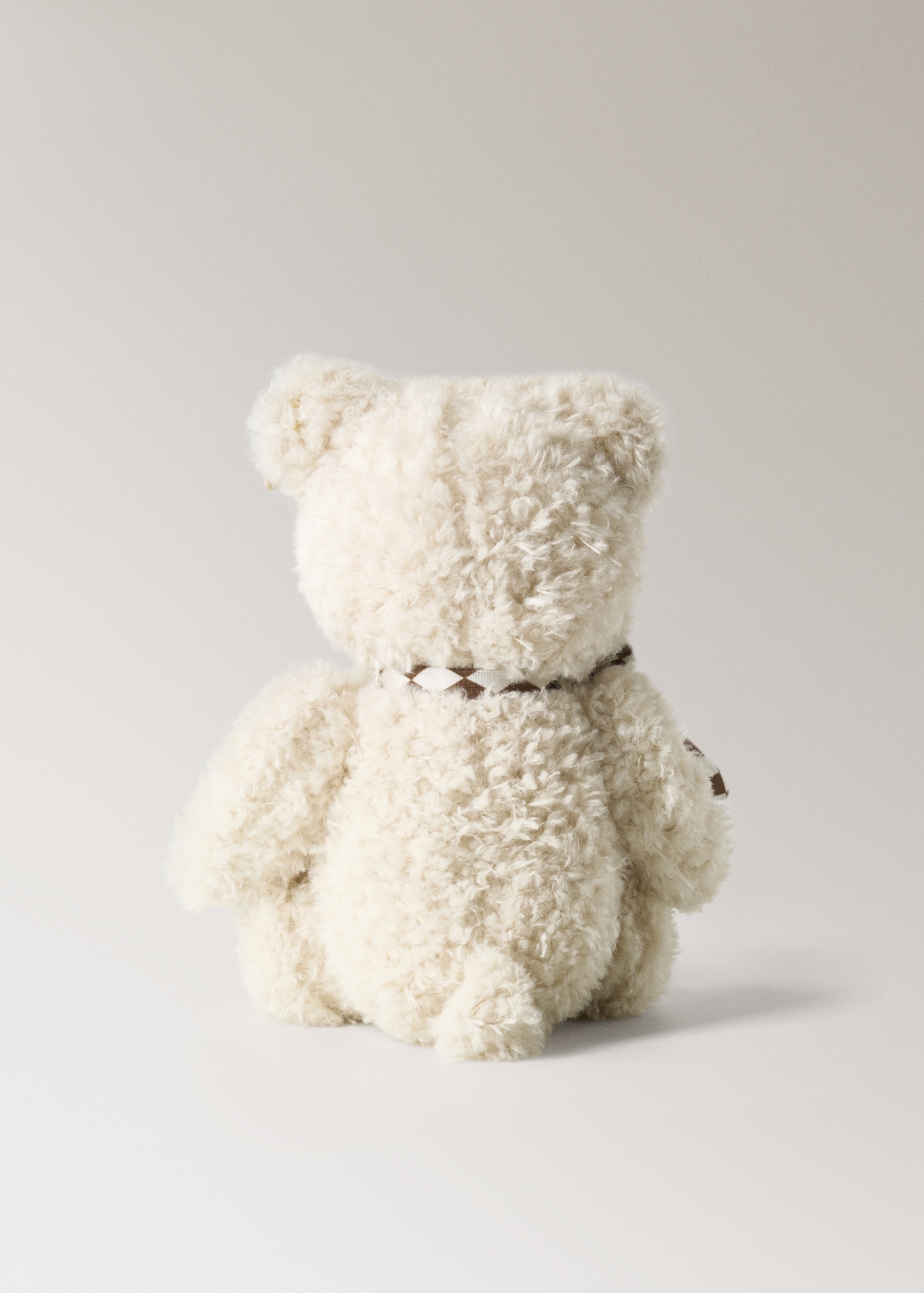 Plyšový medvídek střední velikosti s mašlí Beryl - Detail zboží 3