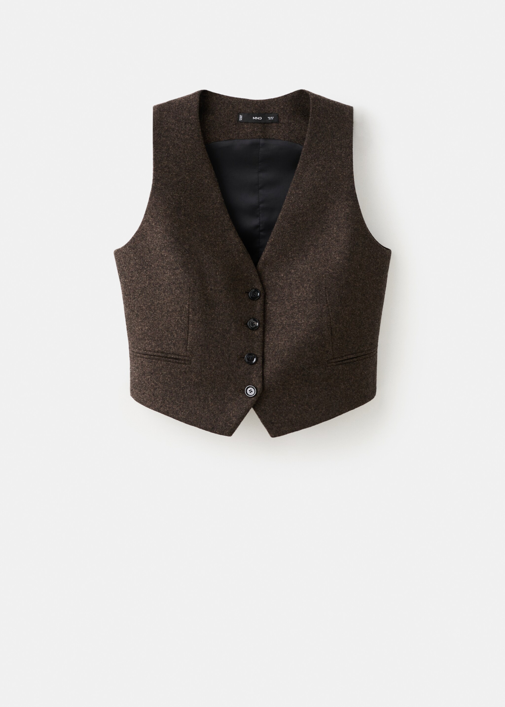 Waistcoat piper - Article without model, Brown. Ref: 17027913-00.