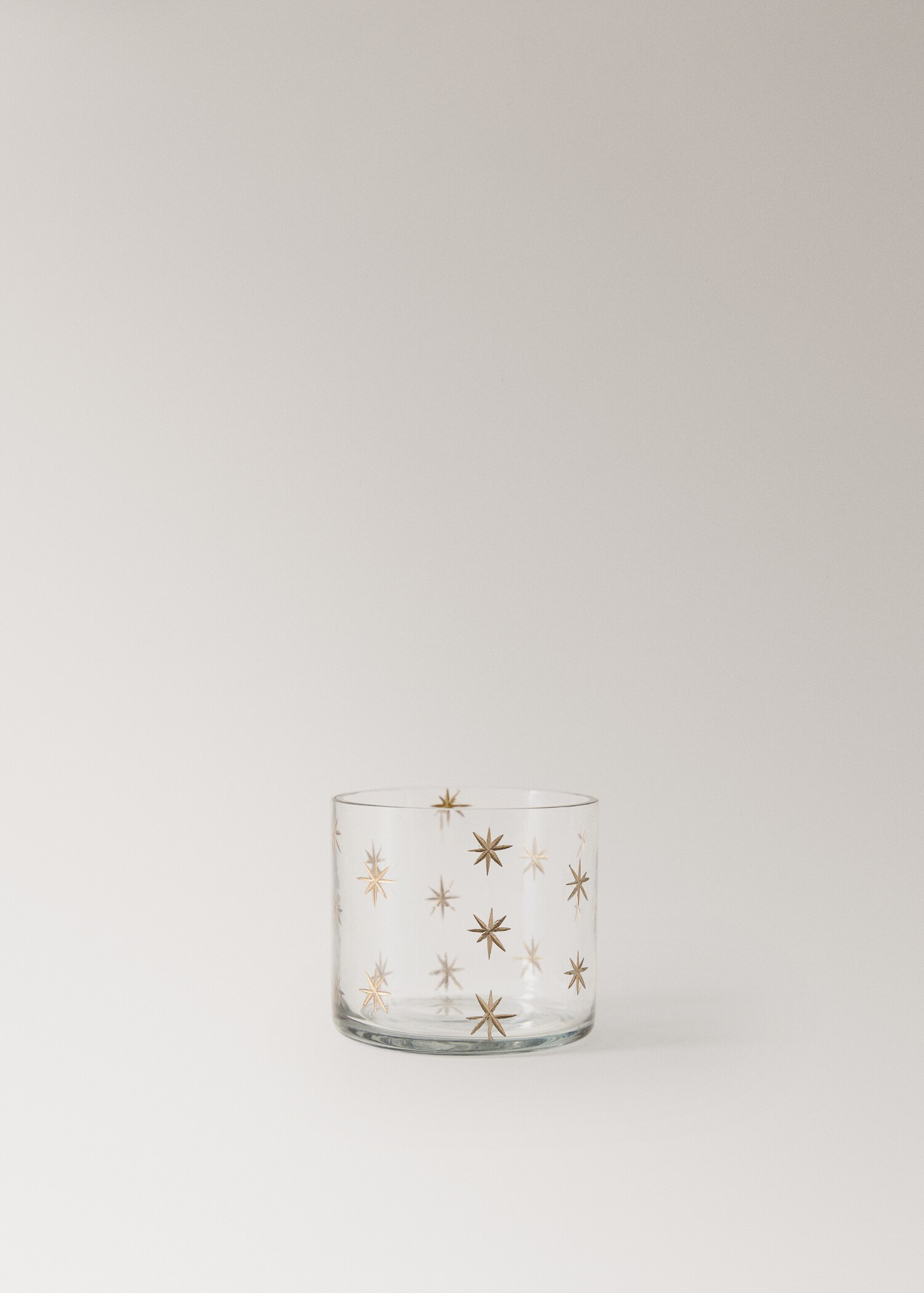 Cut glass candle holder - Articolo senza modello