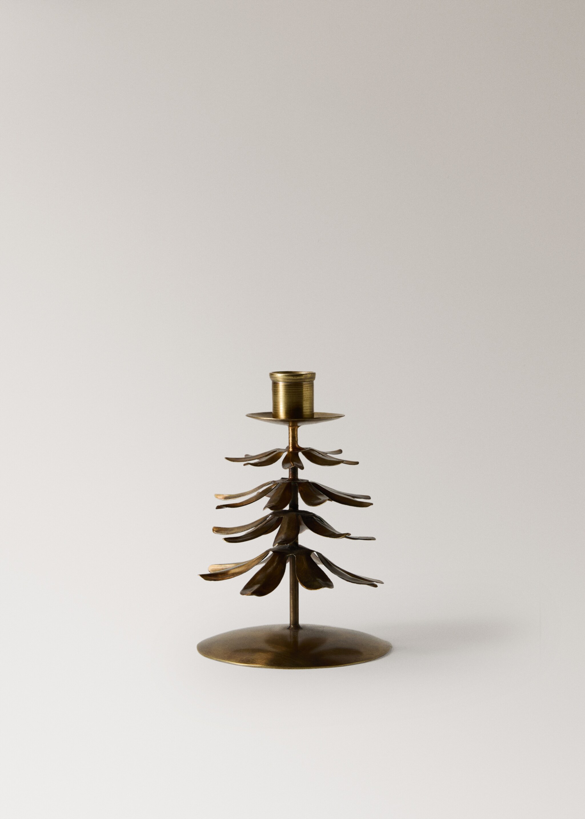 Metal tree candlestick - Article without model, Gold. Ref: 17028290-00.