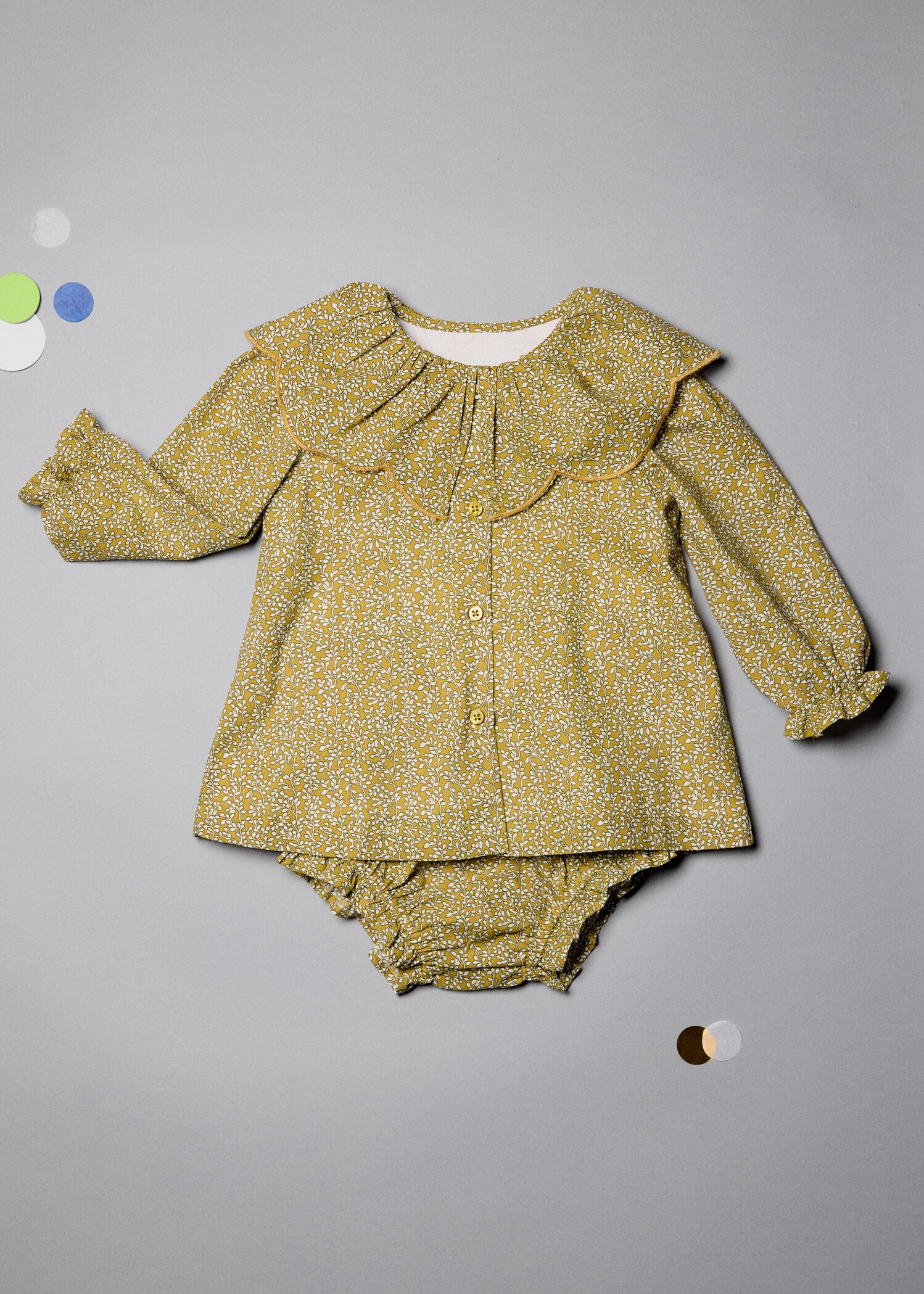 Printed dress and nappy cover - Details of the article 5