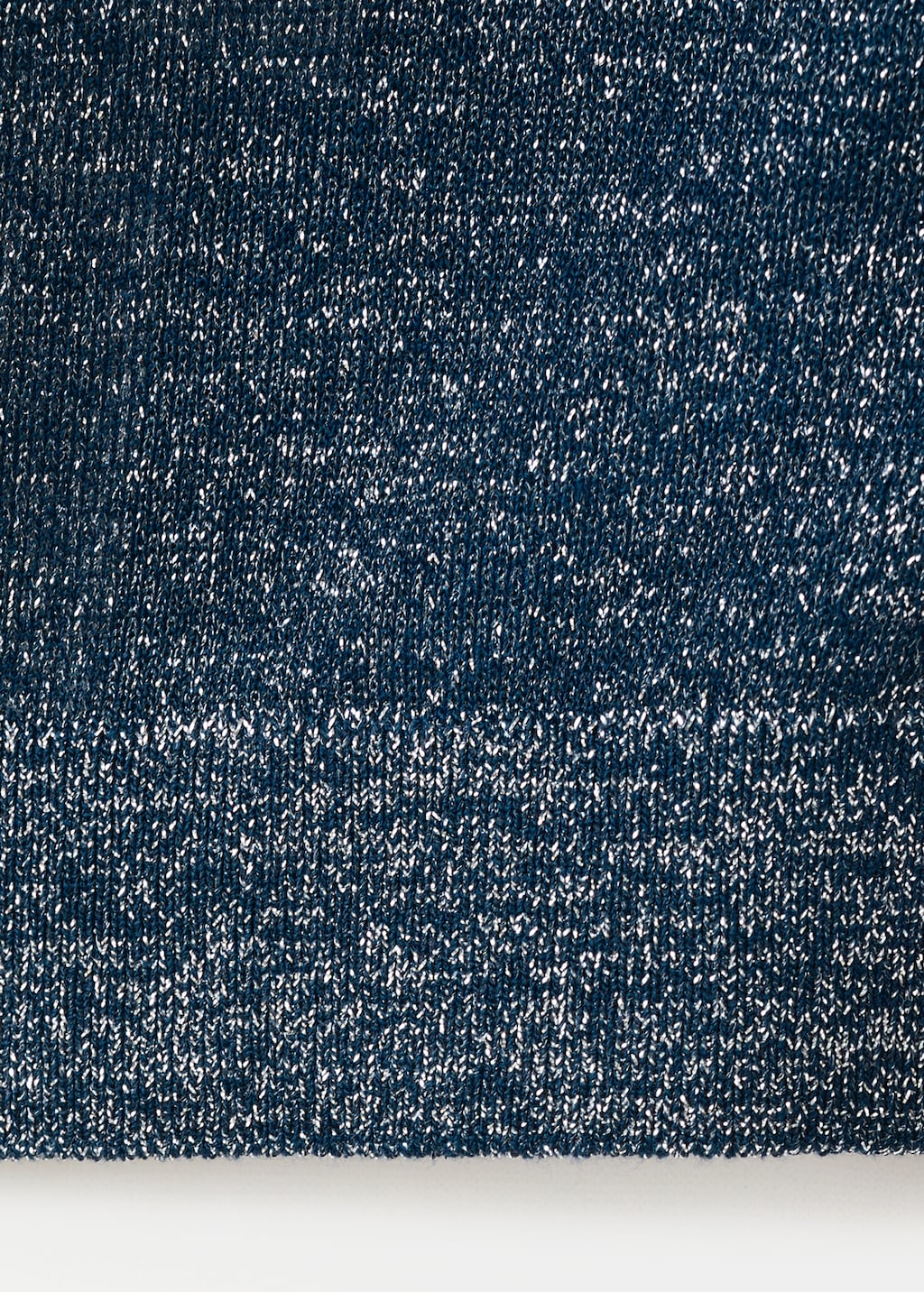 Lurex knitted cardigan