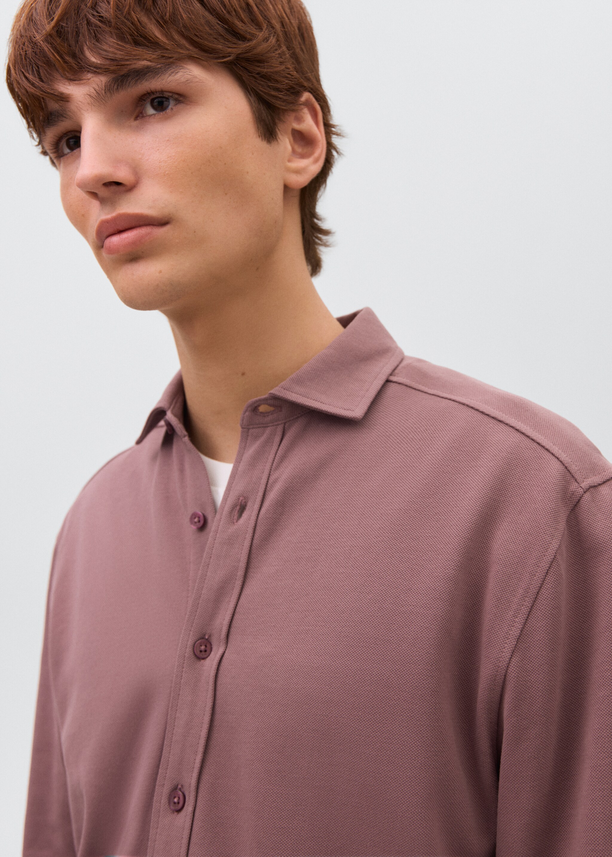Poloshirt antonio - Detail des Artikels 1, Rosa. Ref: 17028637-00.