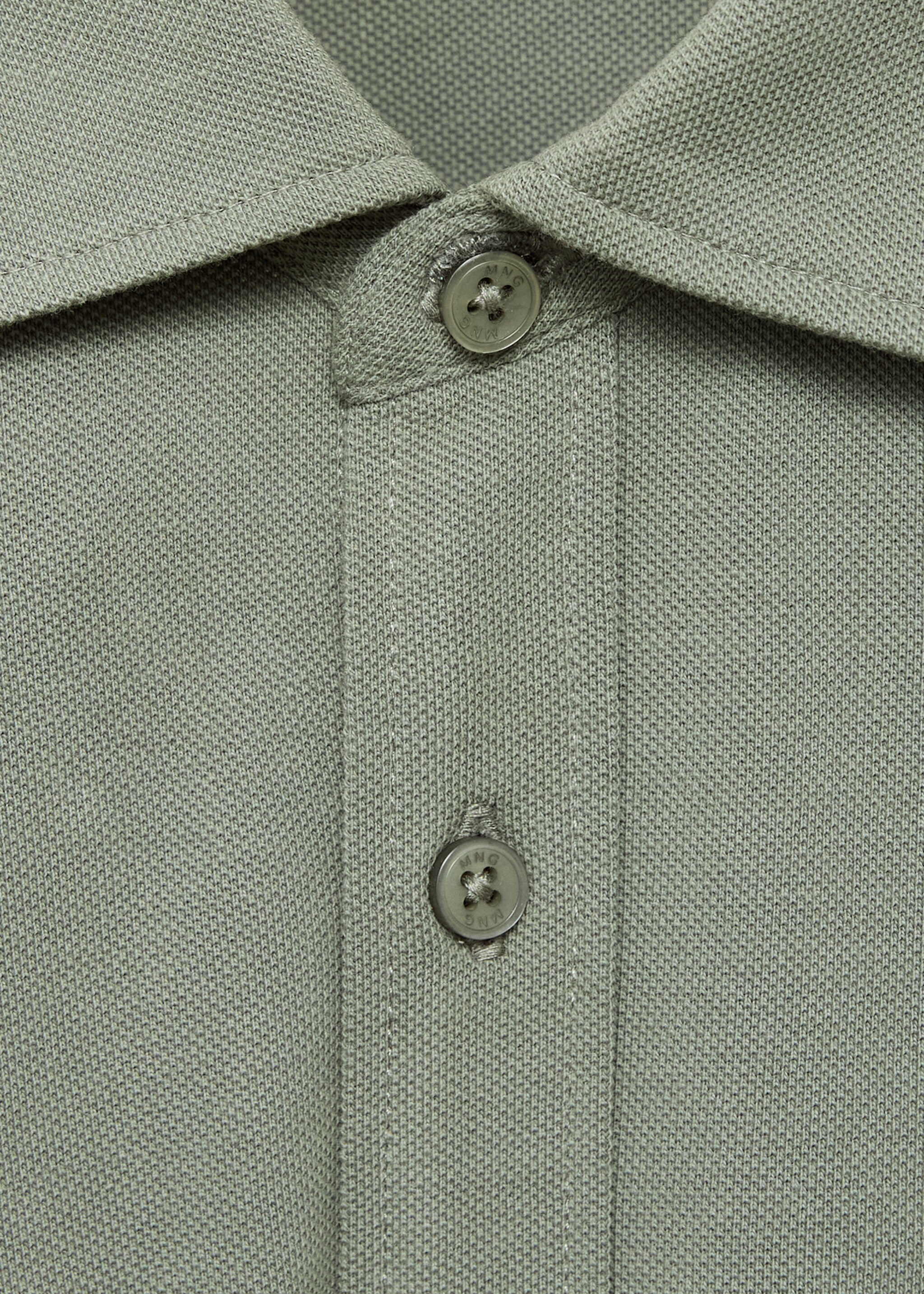 Poloshirt antonio - Detail des Artikels 8, Khaki. Ref: 17028638-00.
