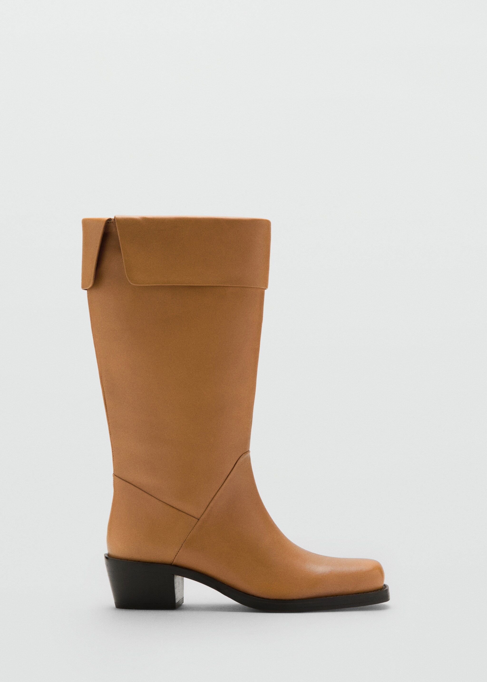 Buccaneer leather boot - Article without model, Cognac. Ref: 17028639-00.