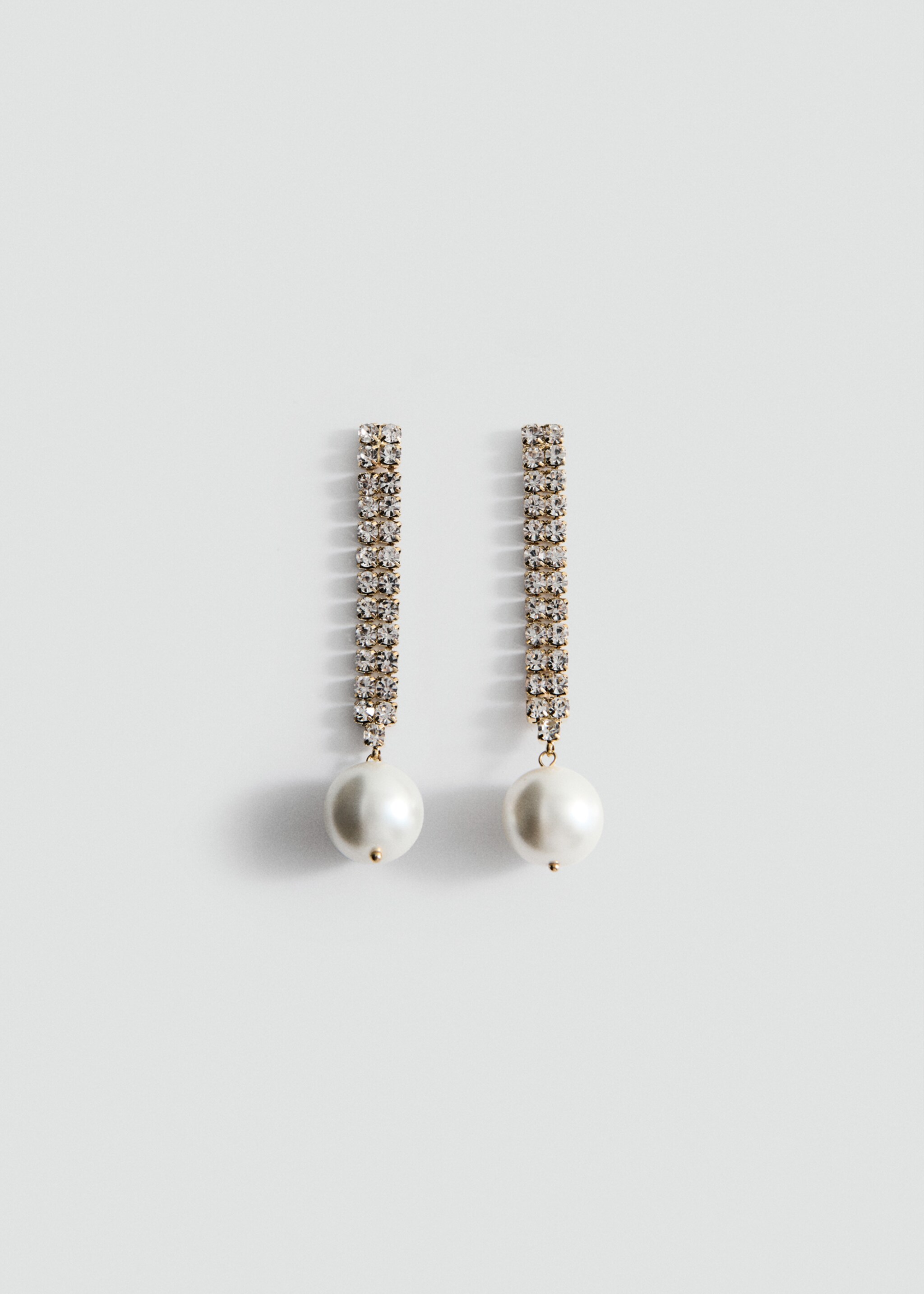 Pendientes colgantes perla combinados - Artículo sin modelo, Oro. Ref: 17028641-00.
