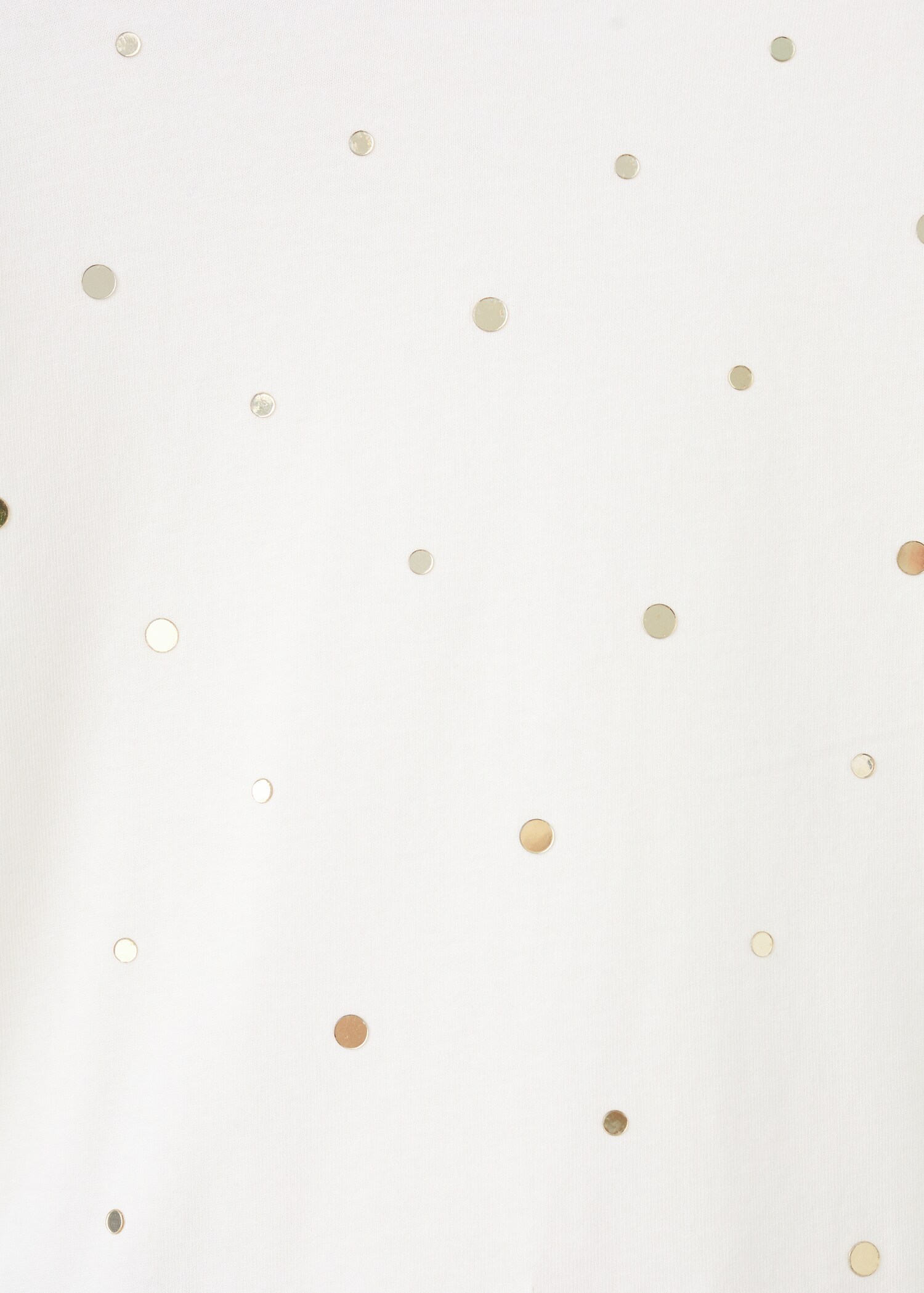 Shiny cotton T-shirt - Details of the article 8