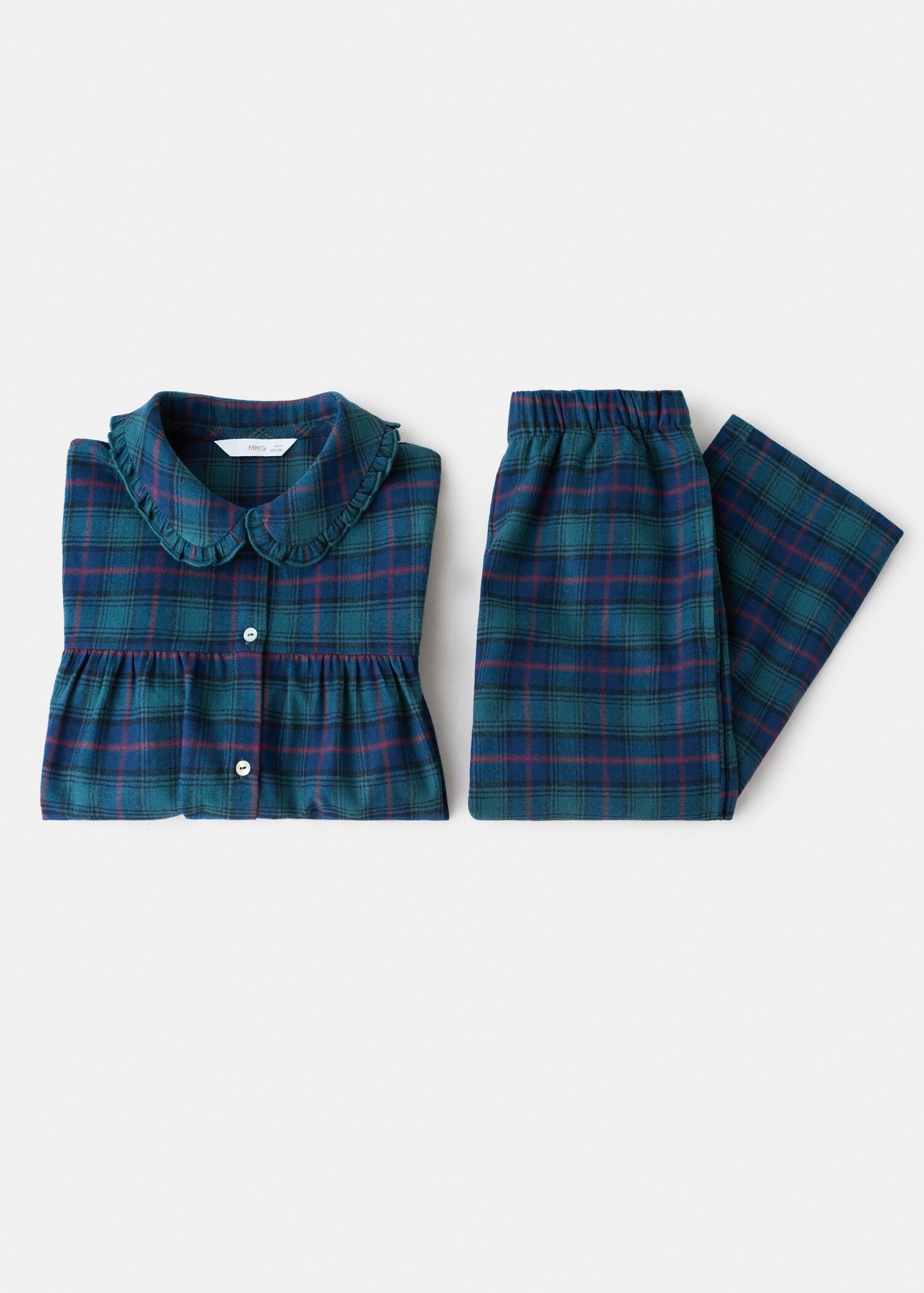 Set of long check pyjamas - Details of the article 8