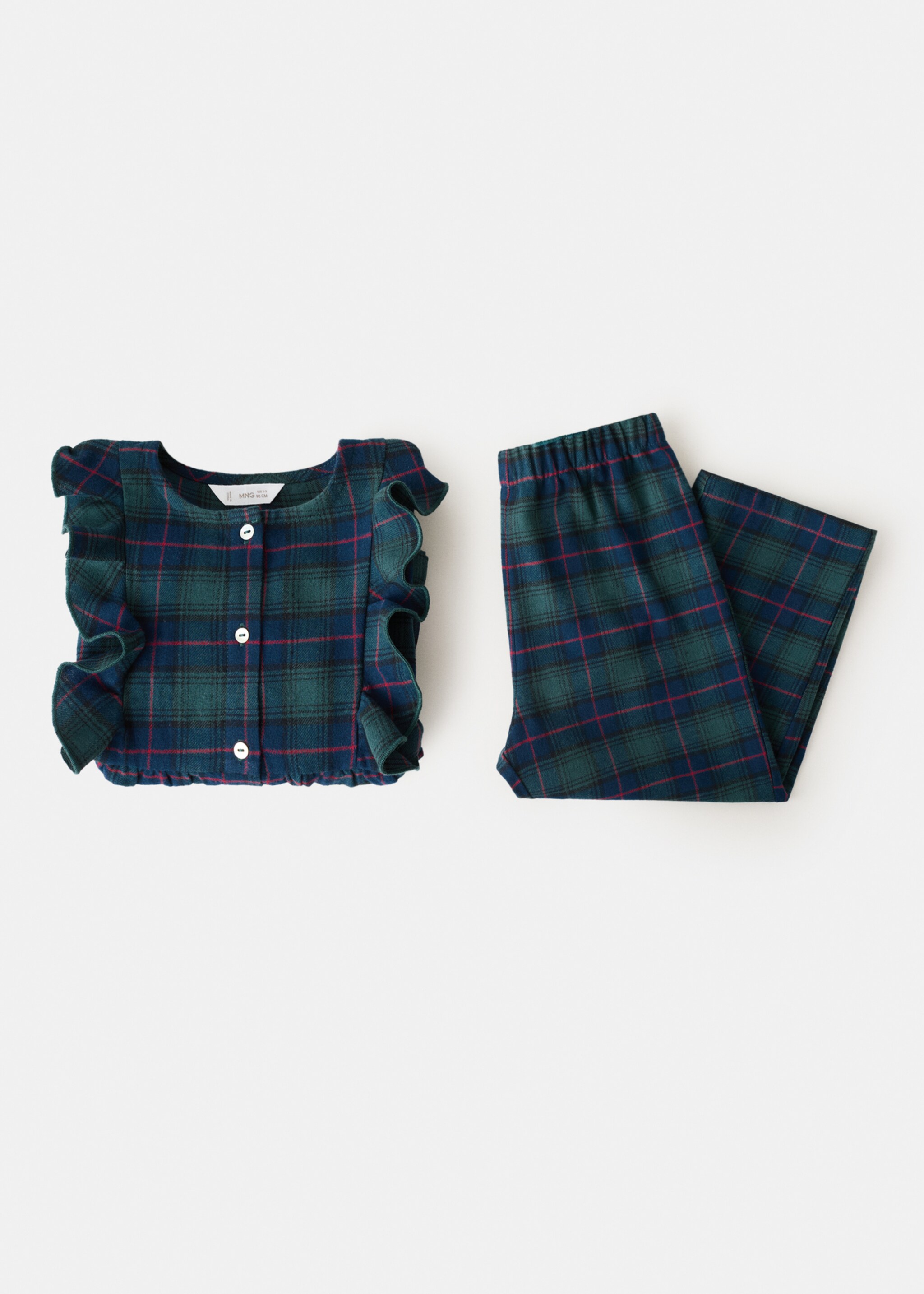 Pyjamas xmasbg - Details of the article 0, Forest Green. Ref: 17029098-00.