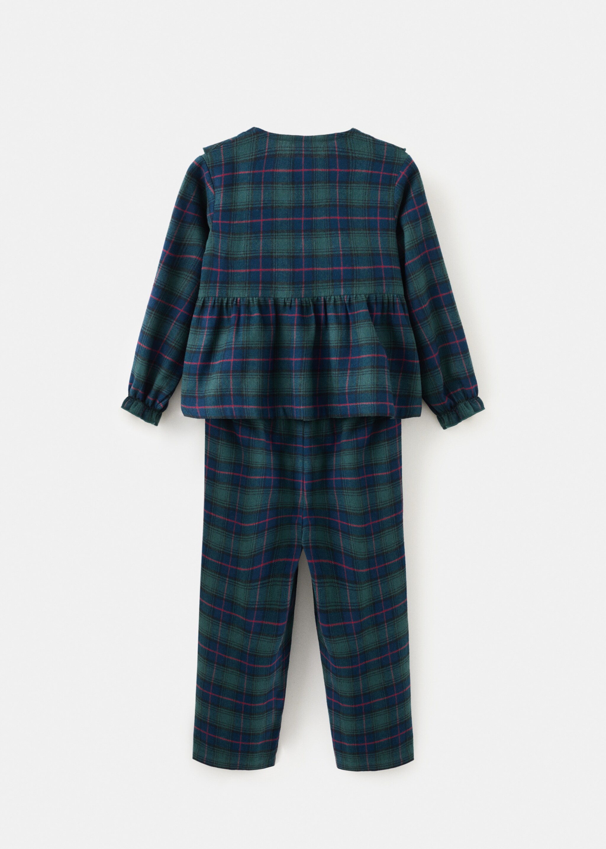 Pyjamas xmasbg - Reverse of the article, Forest Green. Ref: 17029098-00.