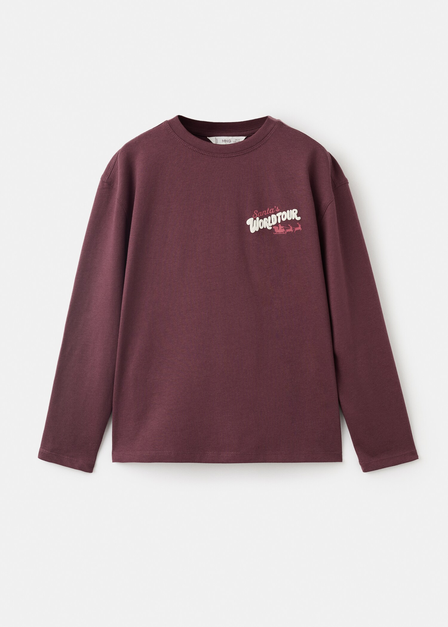 Christmas-print t-shirt - Article without model