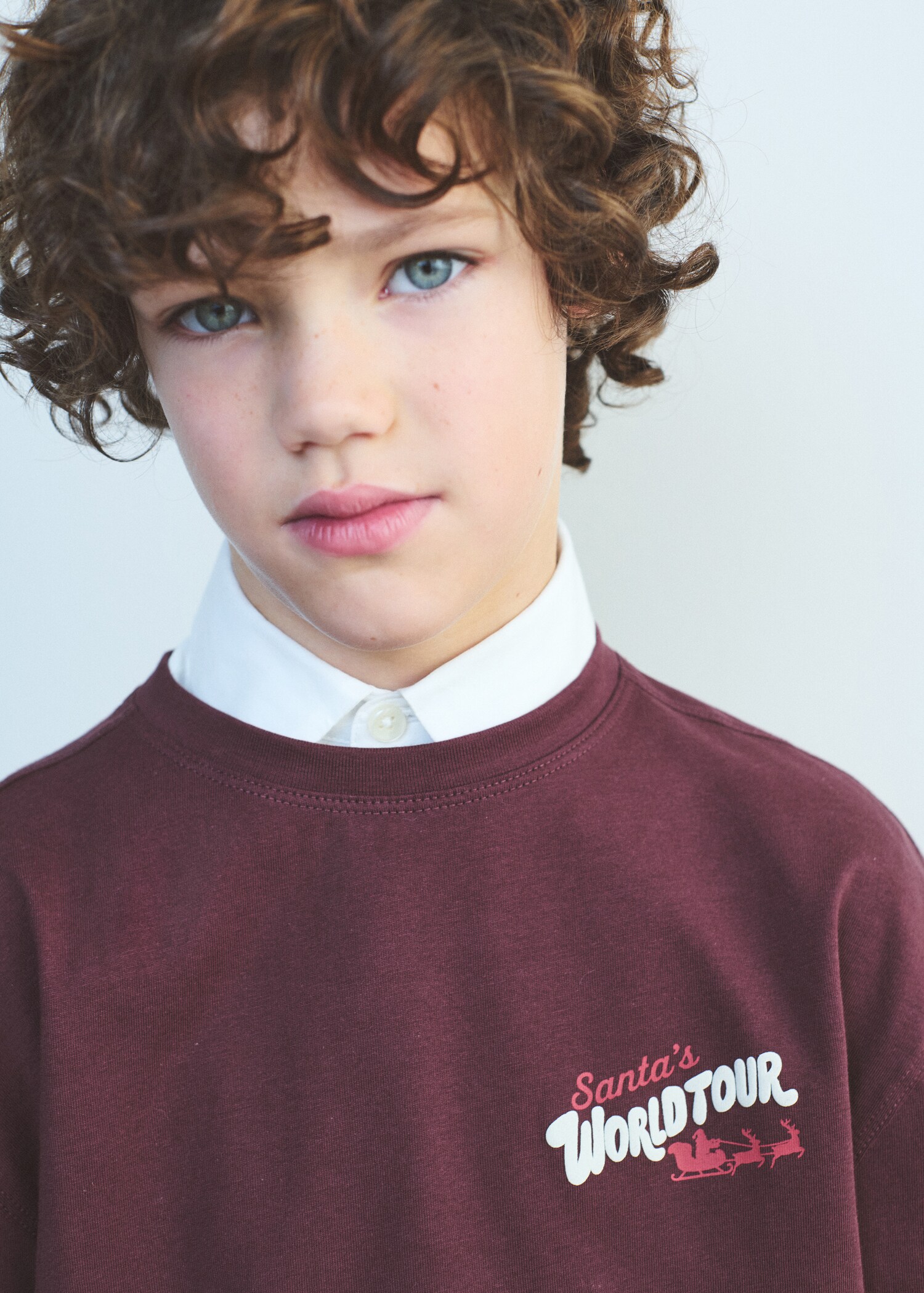 Christmas-print t-shirt - Details of the article 6