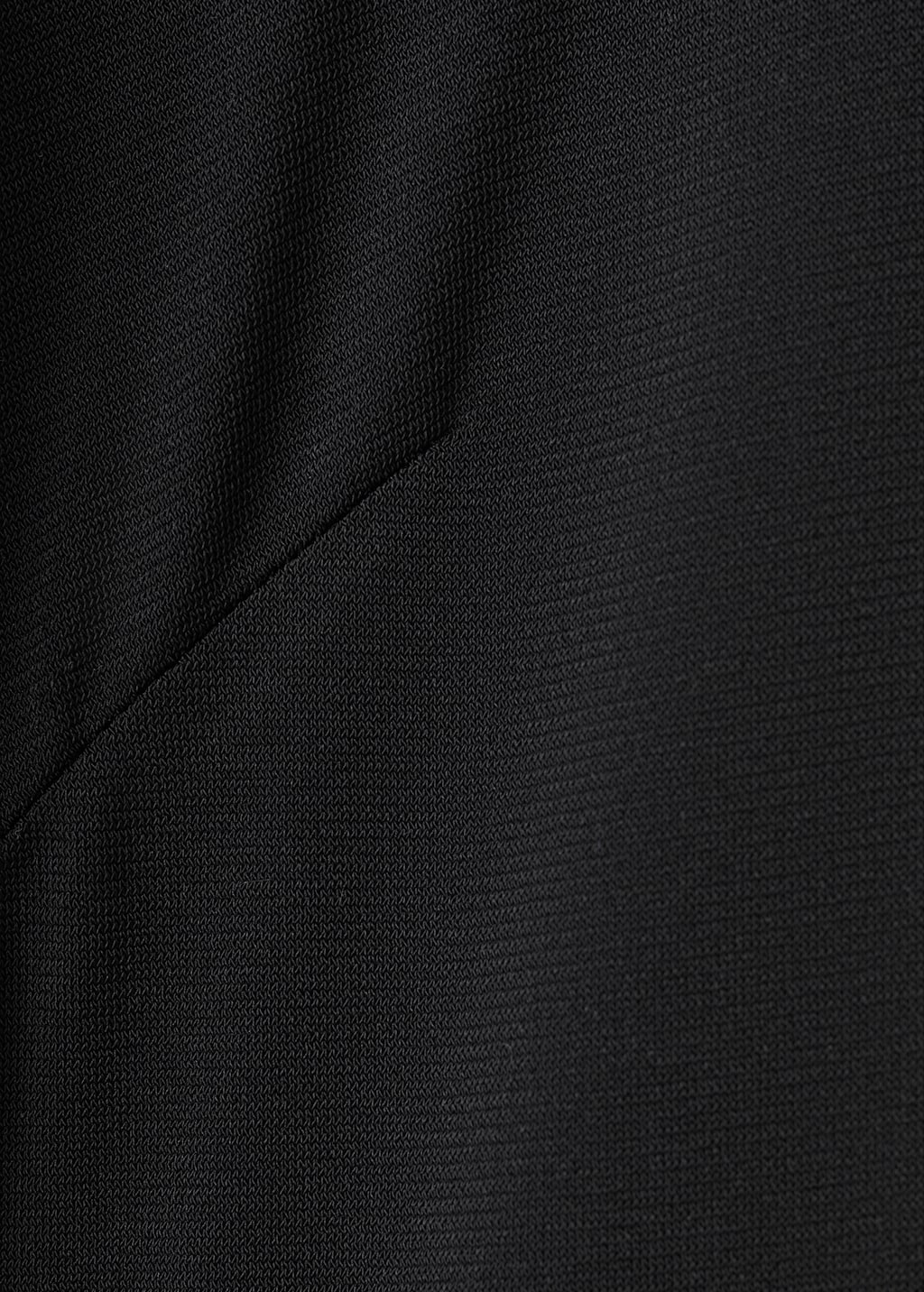 A-line turtleneck dress