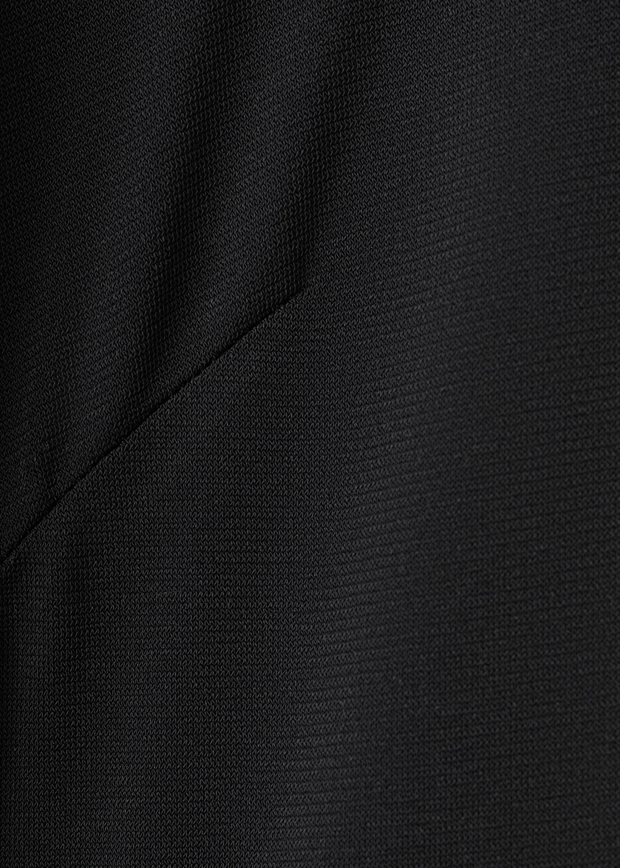 A-line turtleneck dress - Details of the article 0, Black. Ref: 17029109-00.