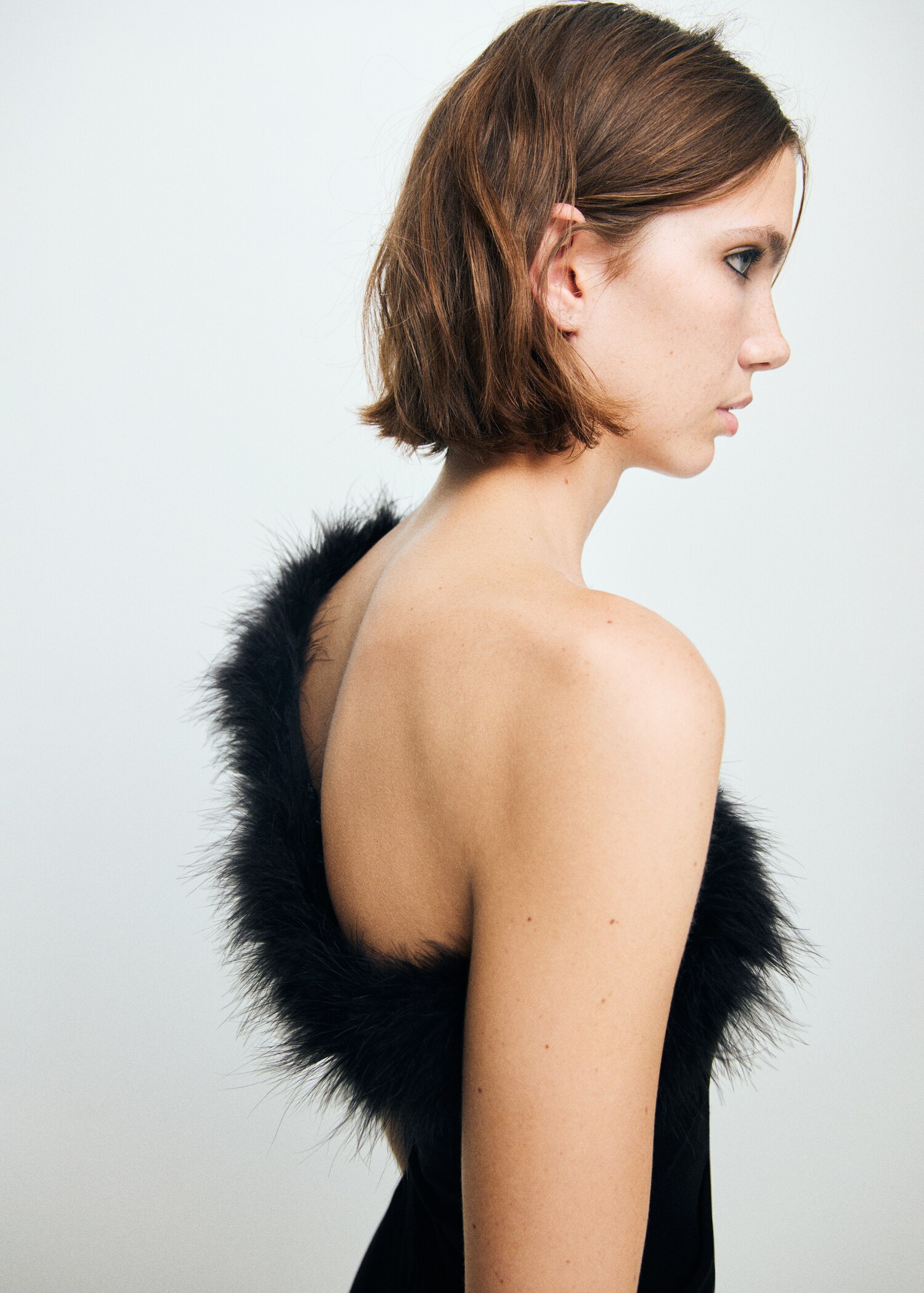 Asymmetrical speckled top - Details of the article 1