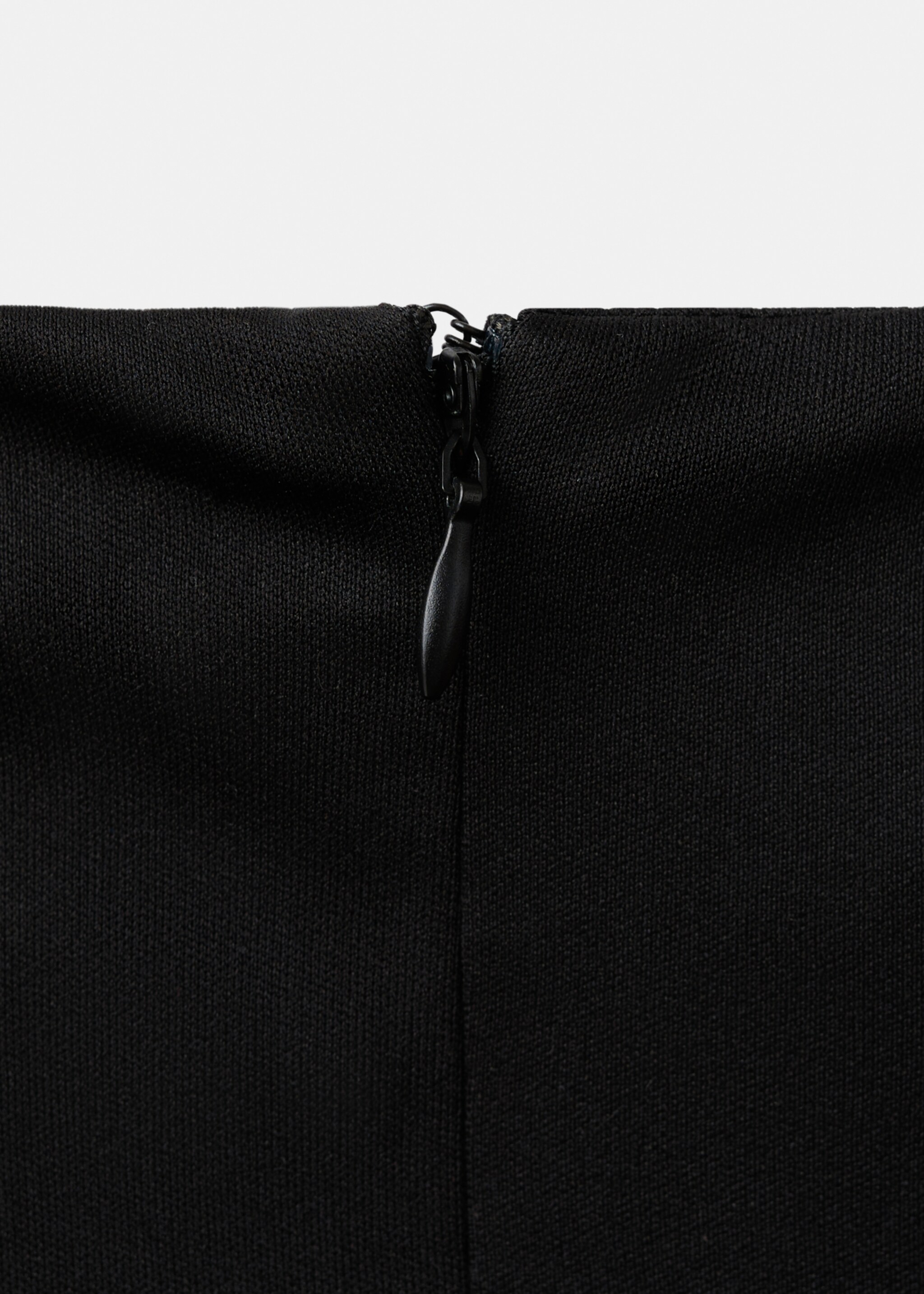 Strass mock-neck top - Details of the article 0, Black. Ref: 17029113-00.
