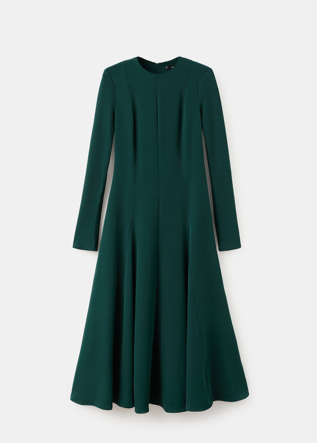 Mango A-line dress with godets