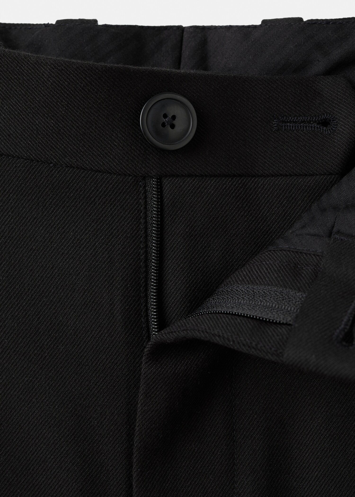 Regular-fit pleated trousers - Details of the article 8