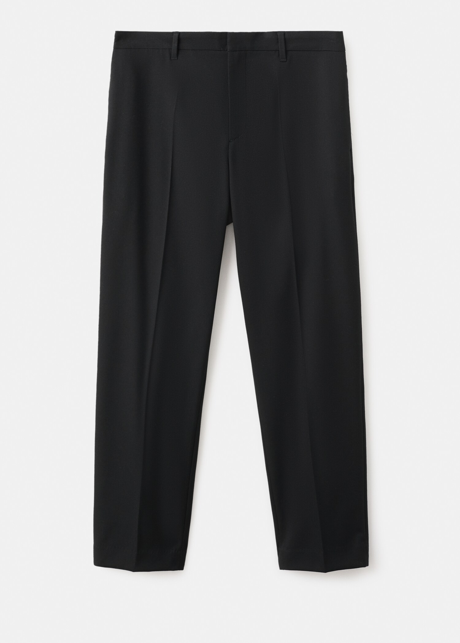 Flowy straight-fit trousers - Article without model