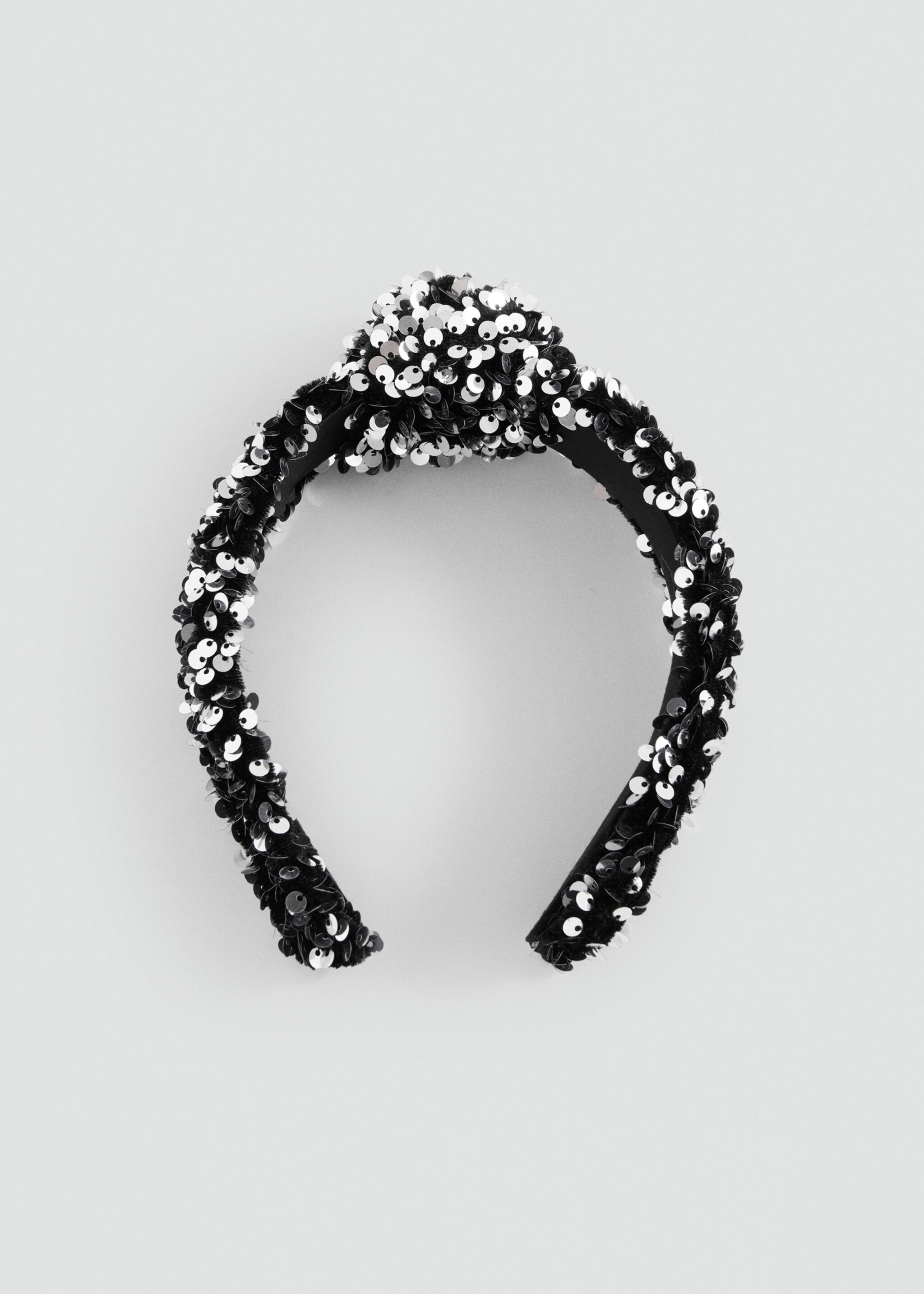 Diadema sequin - Artículo sin modelo, Negro. Ref: 17029212-00.