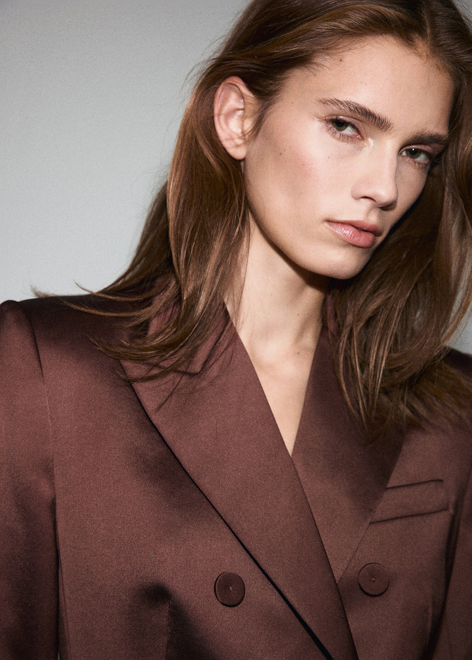 Blazer de costume en satin - Détail de l'article 1