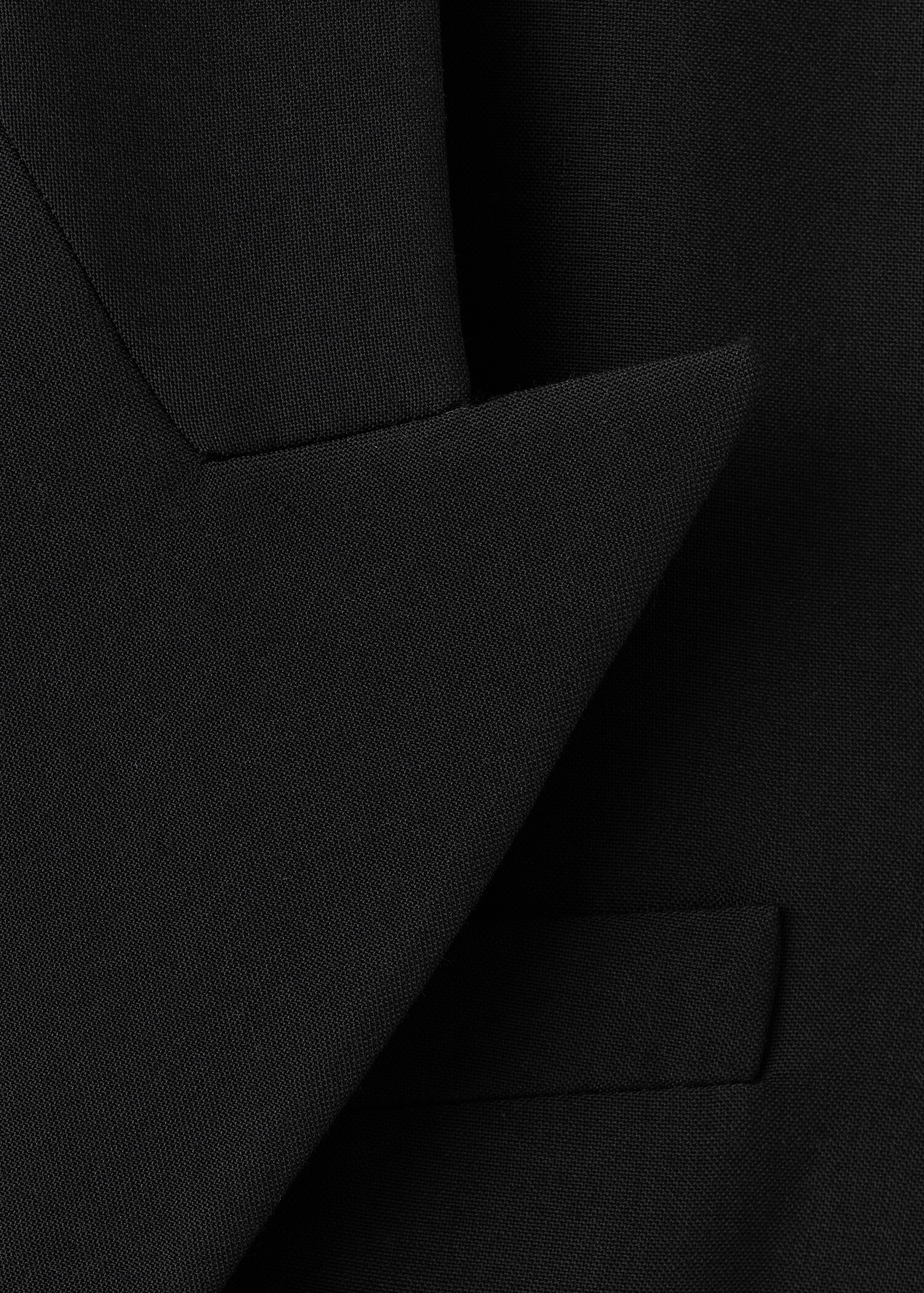 Double-breasted wool blend blazer - Details of the article 8