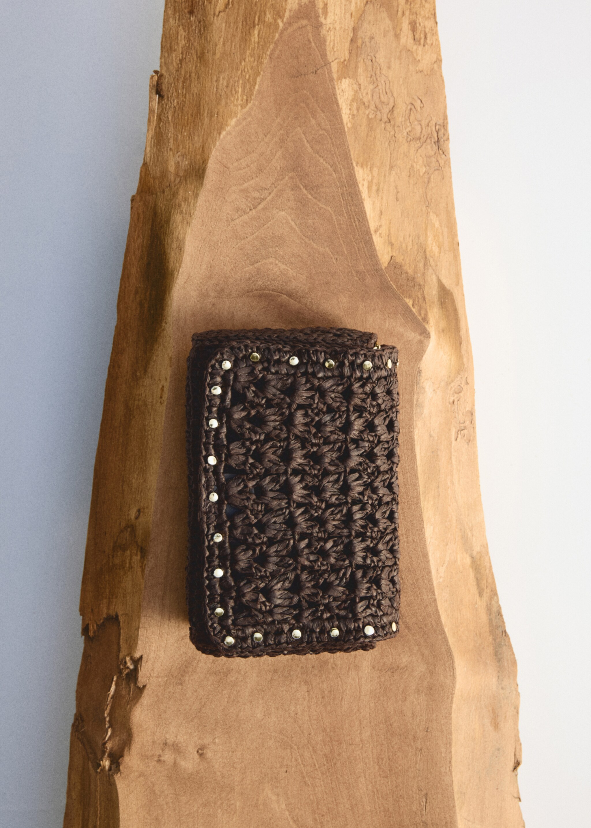 Mini bolsa a tiracolo fibra natural - Pormenor do artigo 6
