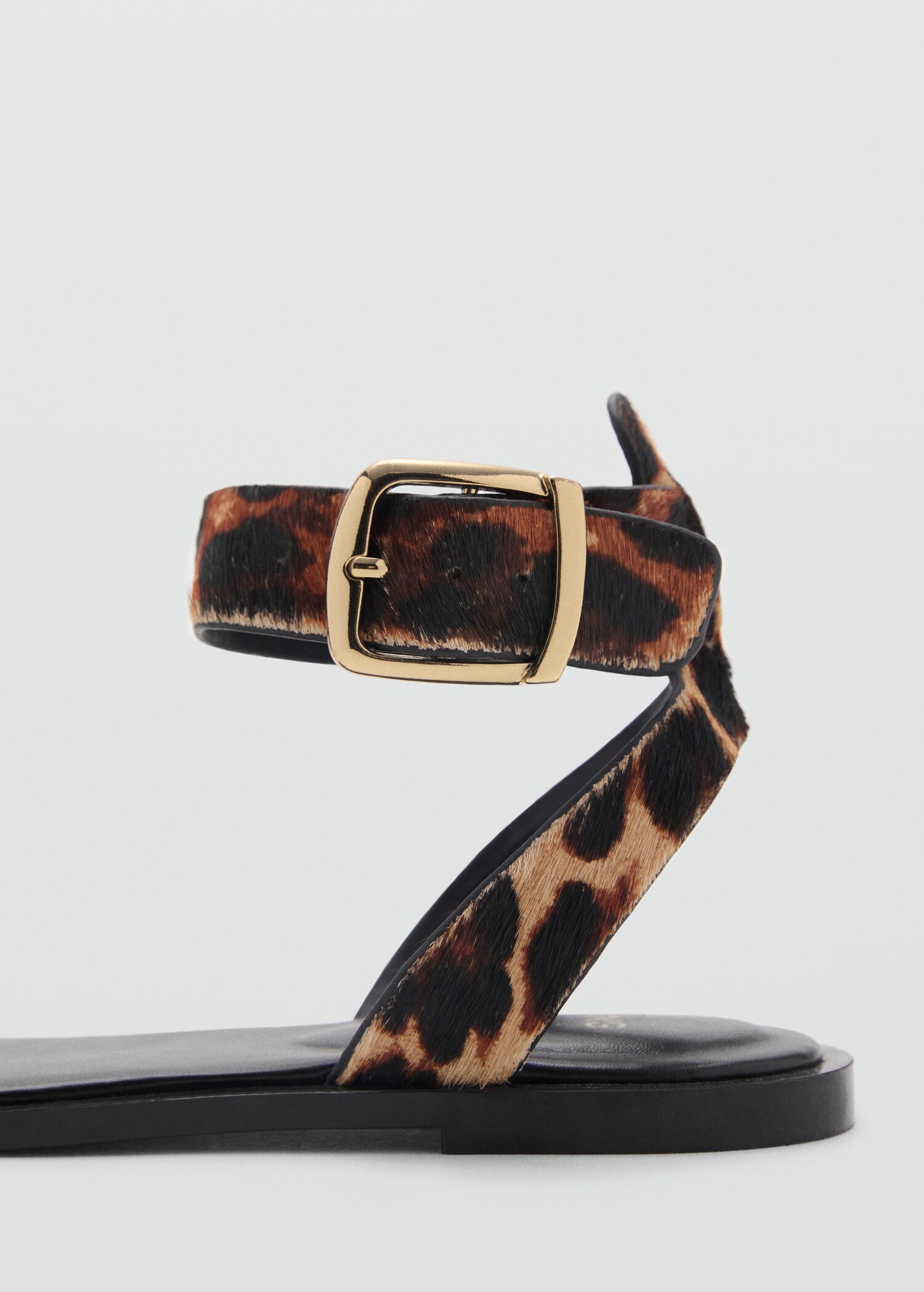 Sandales léopard cuir - Détail de l'article 1
