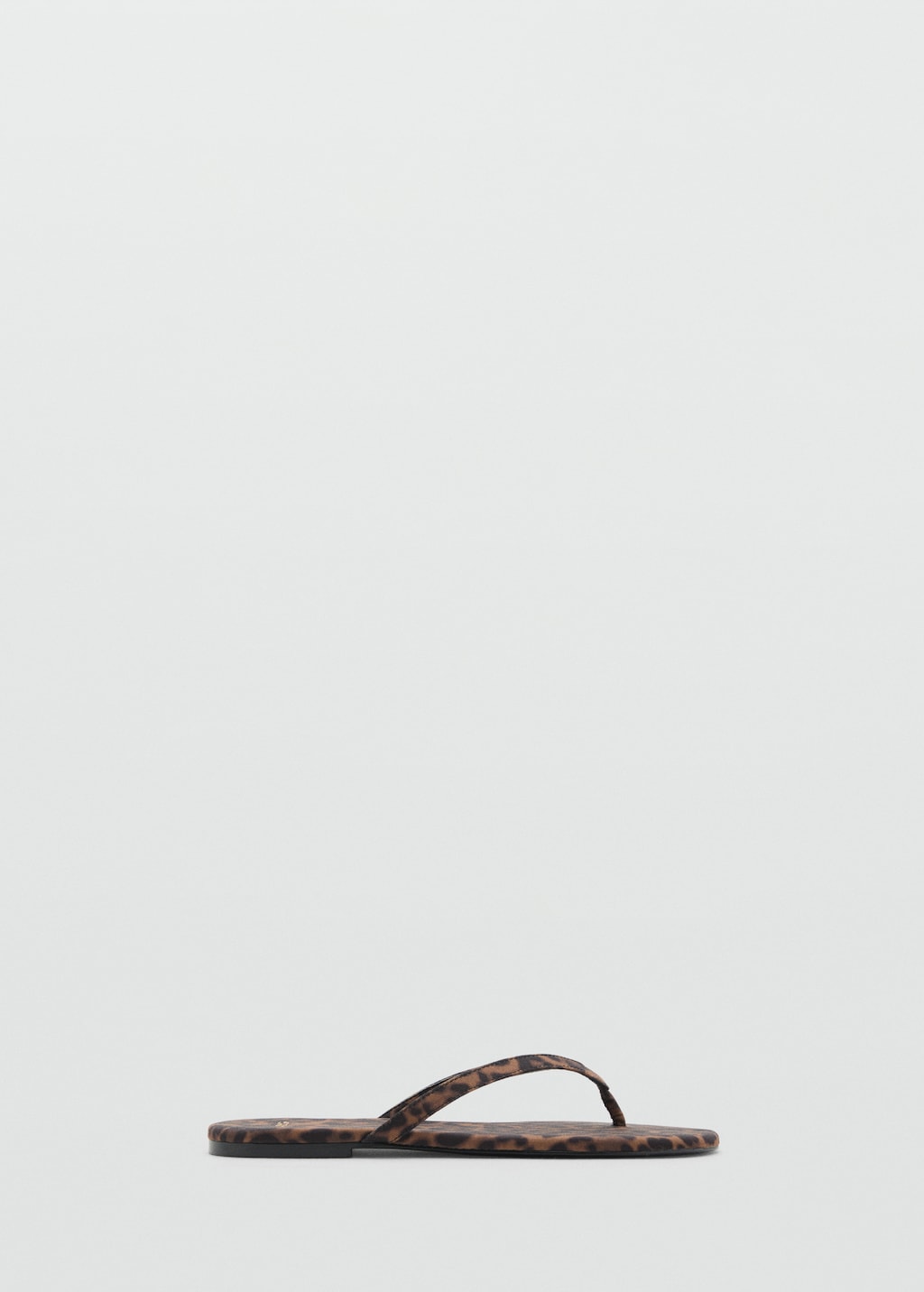 Leopard-print sandals with strap - image 2