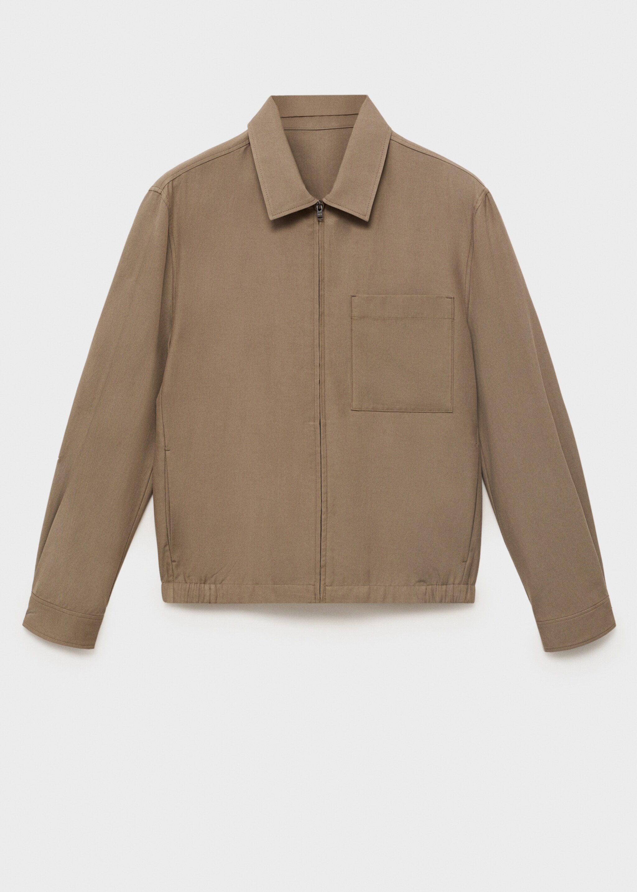 Veste lyocell poche - Article sans modèle