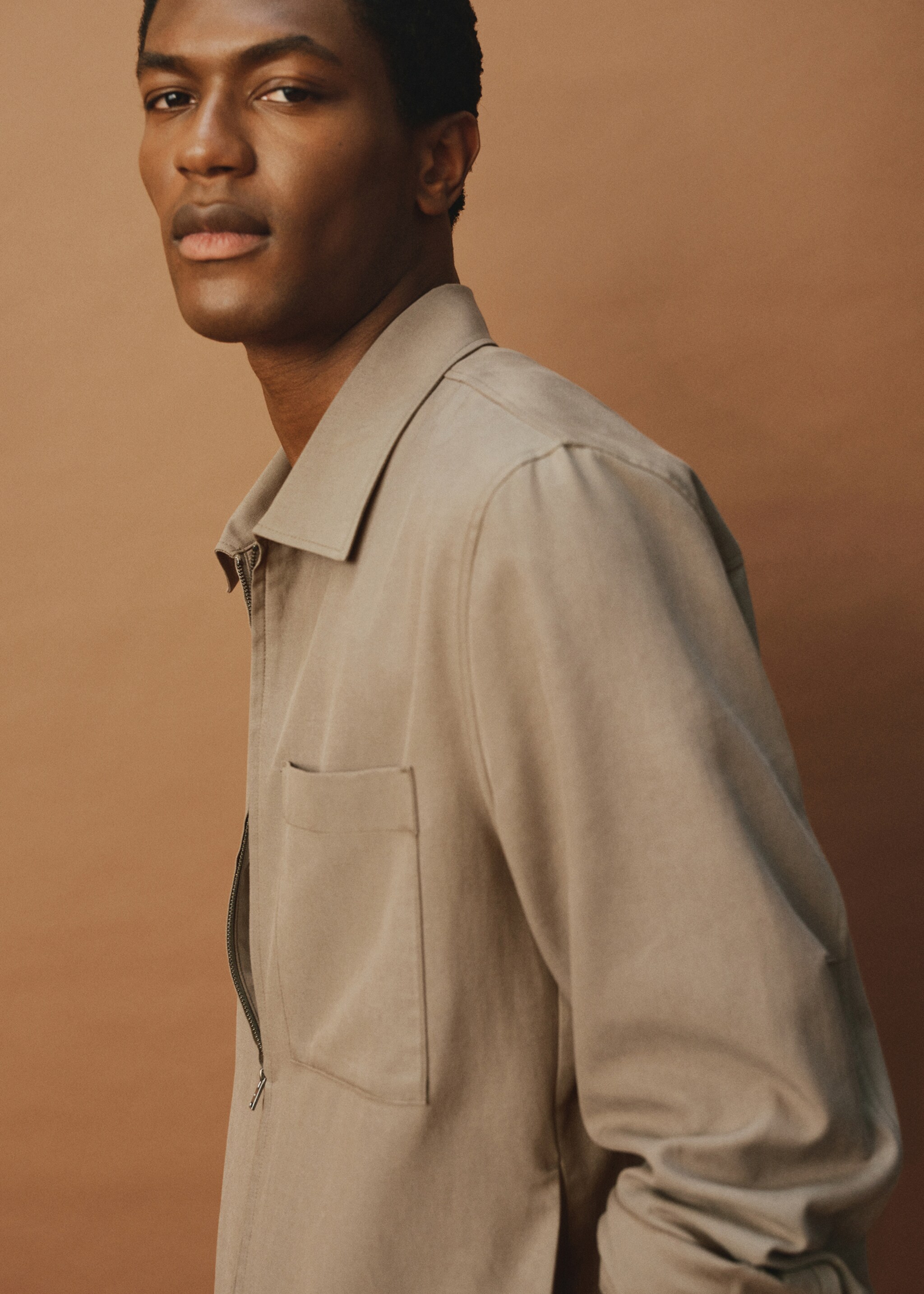 Lyocell jacket with pockets - Details of the article 5