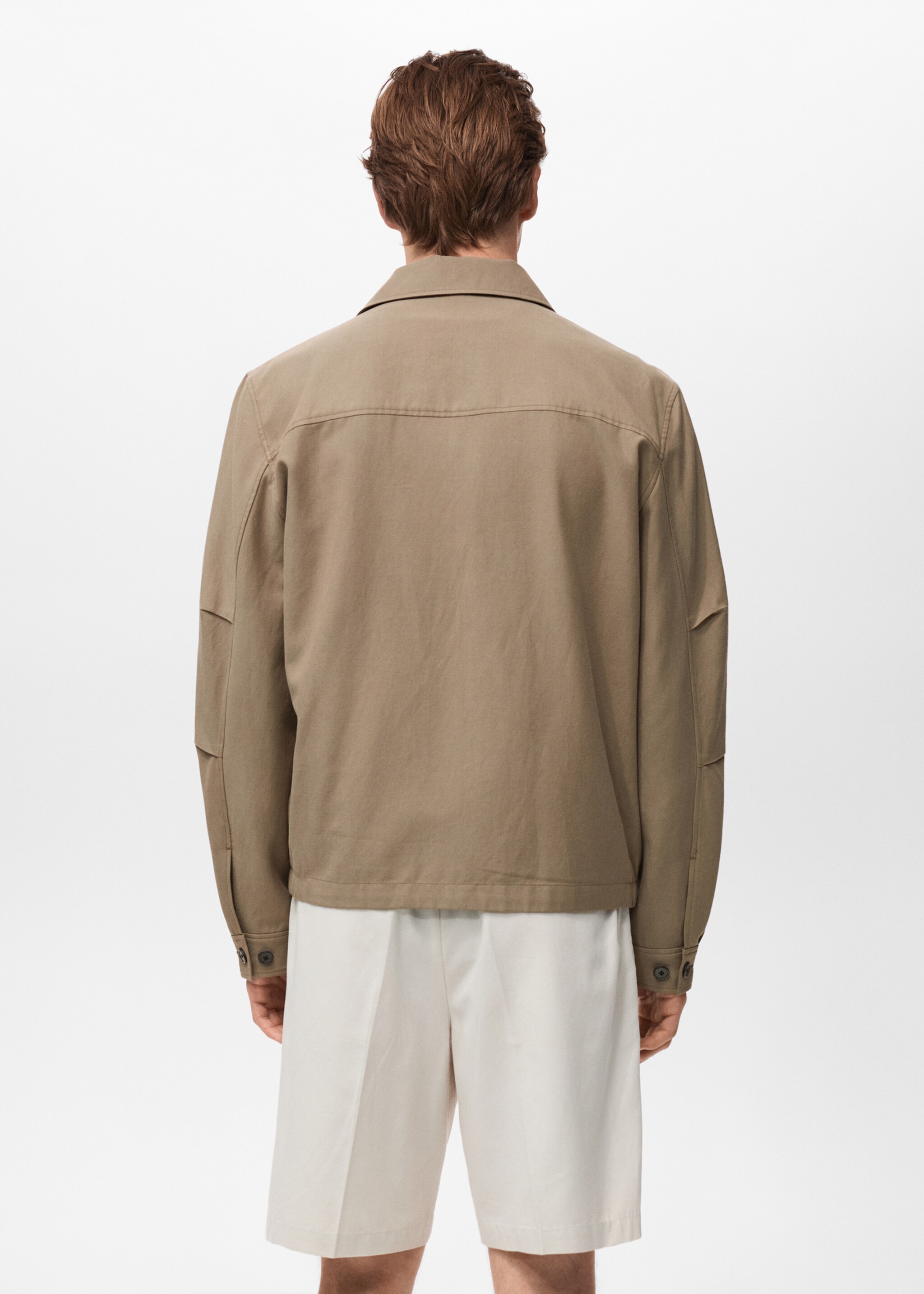 Veste lyocell poche - Verso de l’article