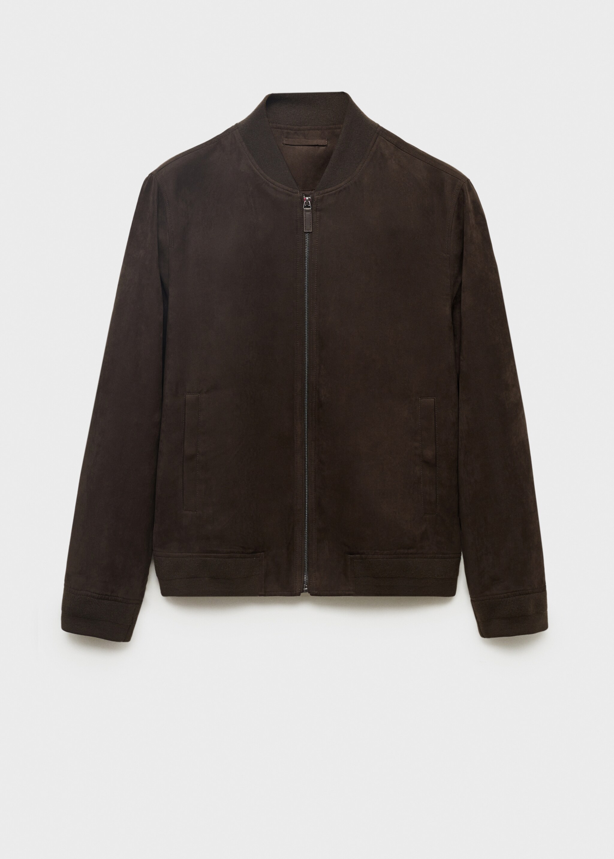 Veste bomber effet daim - Article sans modèle