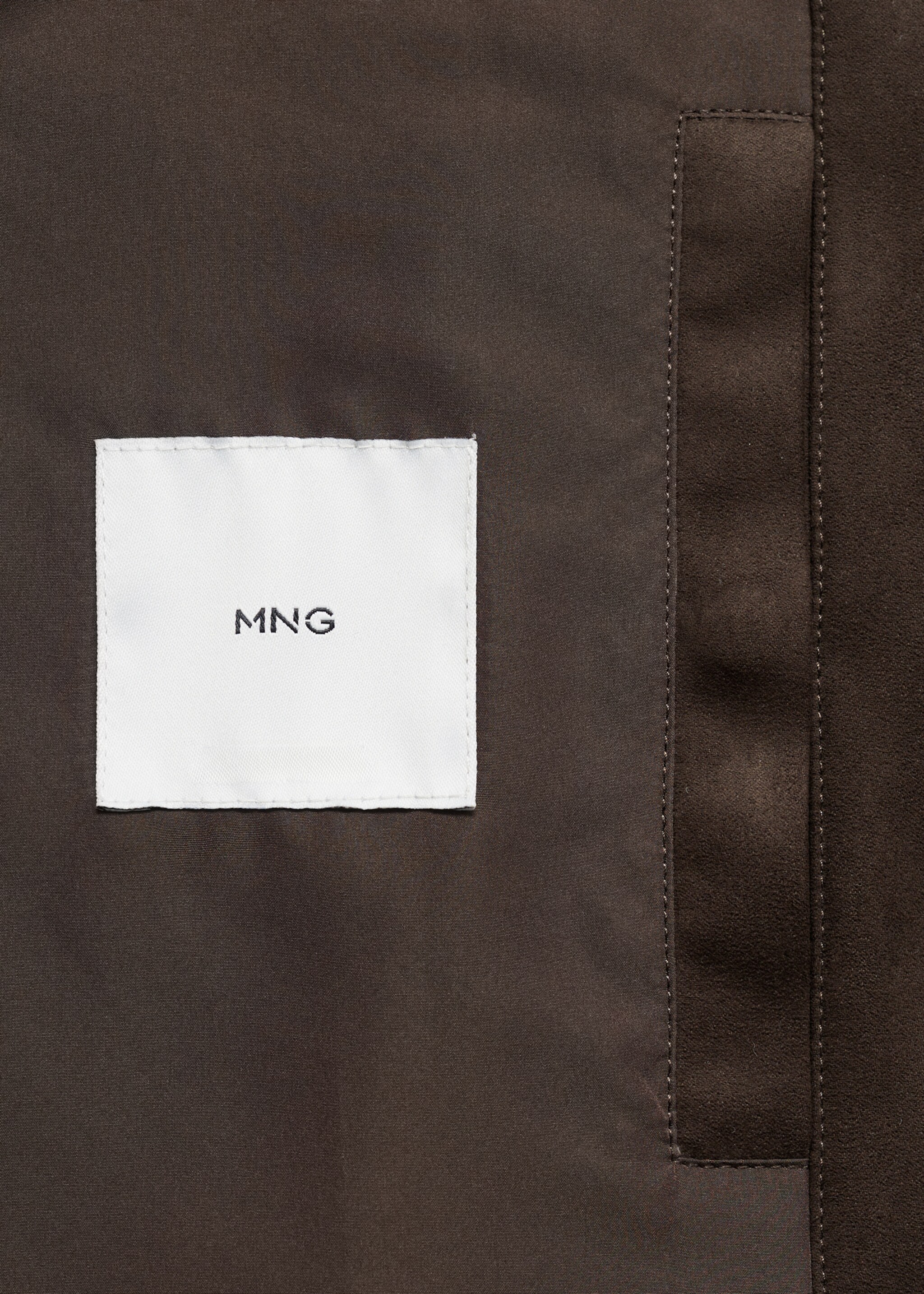 Veste bomber effet daim - Détail de l'article 0