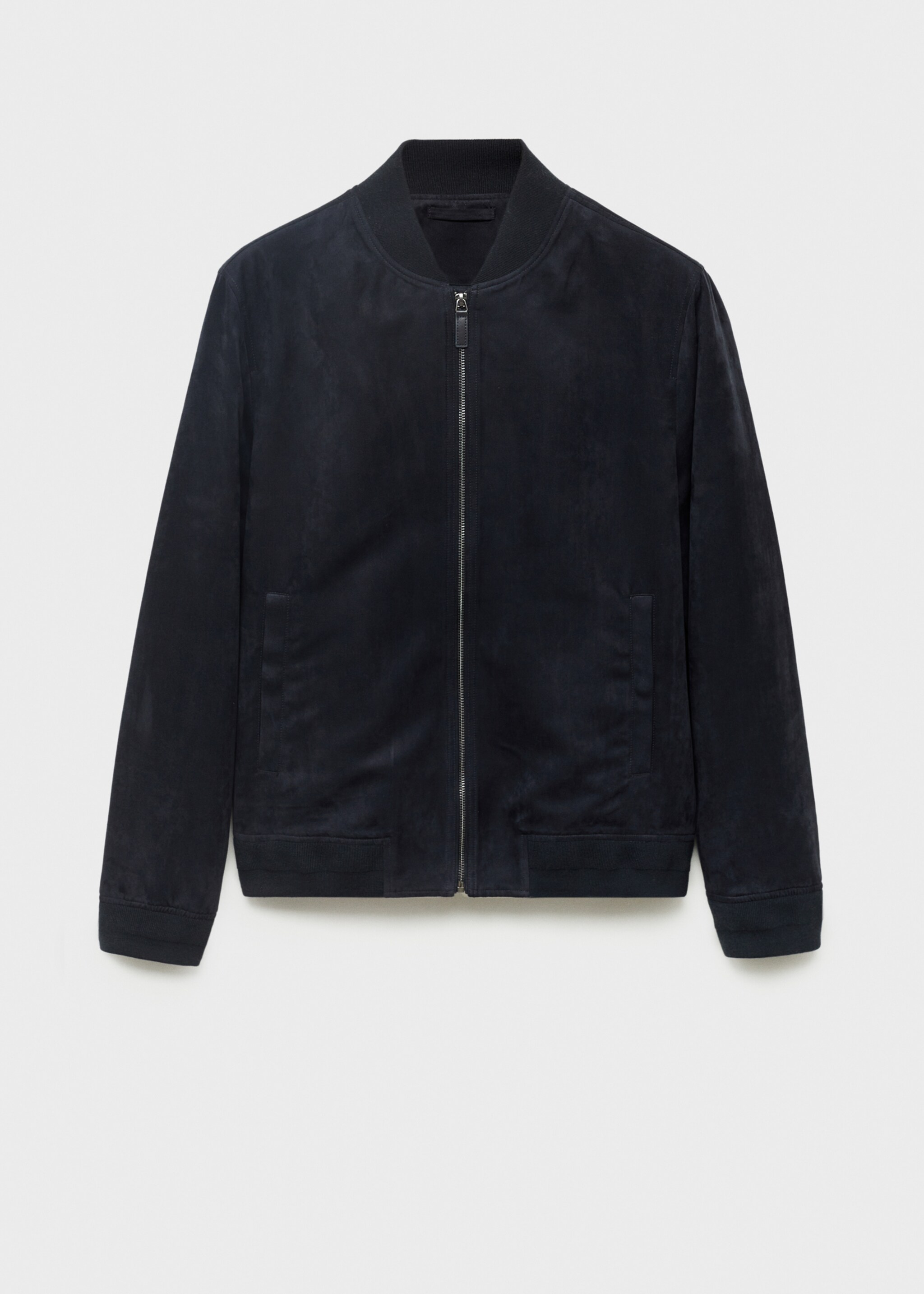 Veste bomber effet daim - Article sans modèle