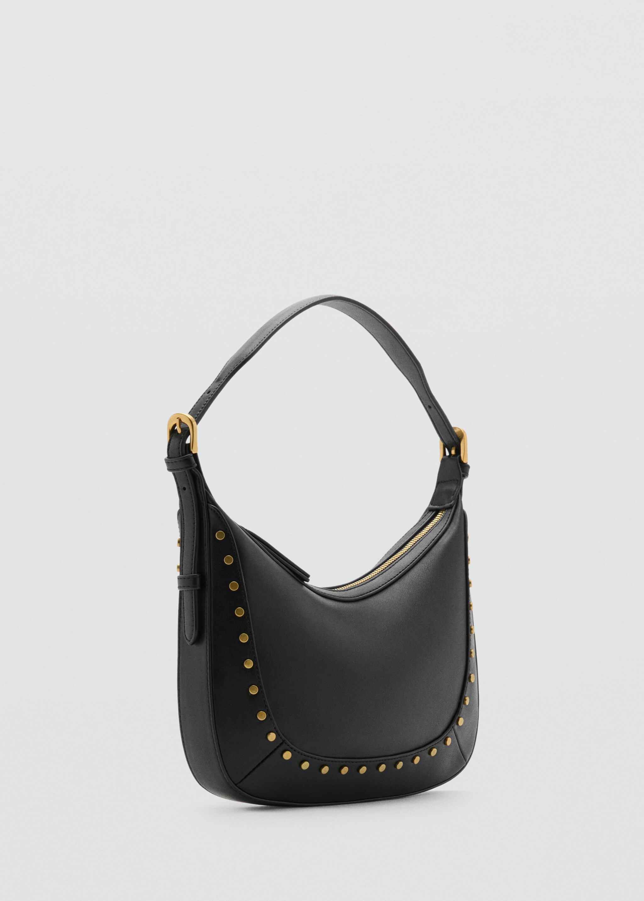Small studded shoulder bag - Medium plane