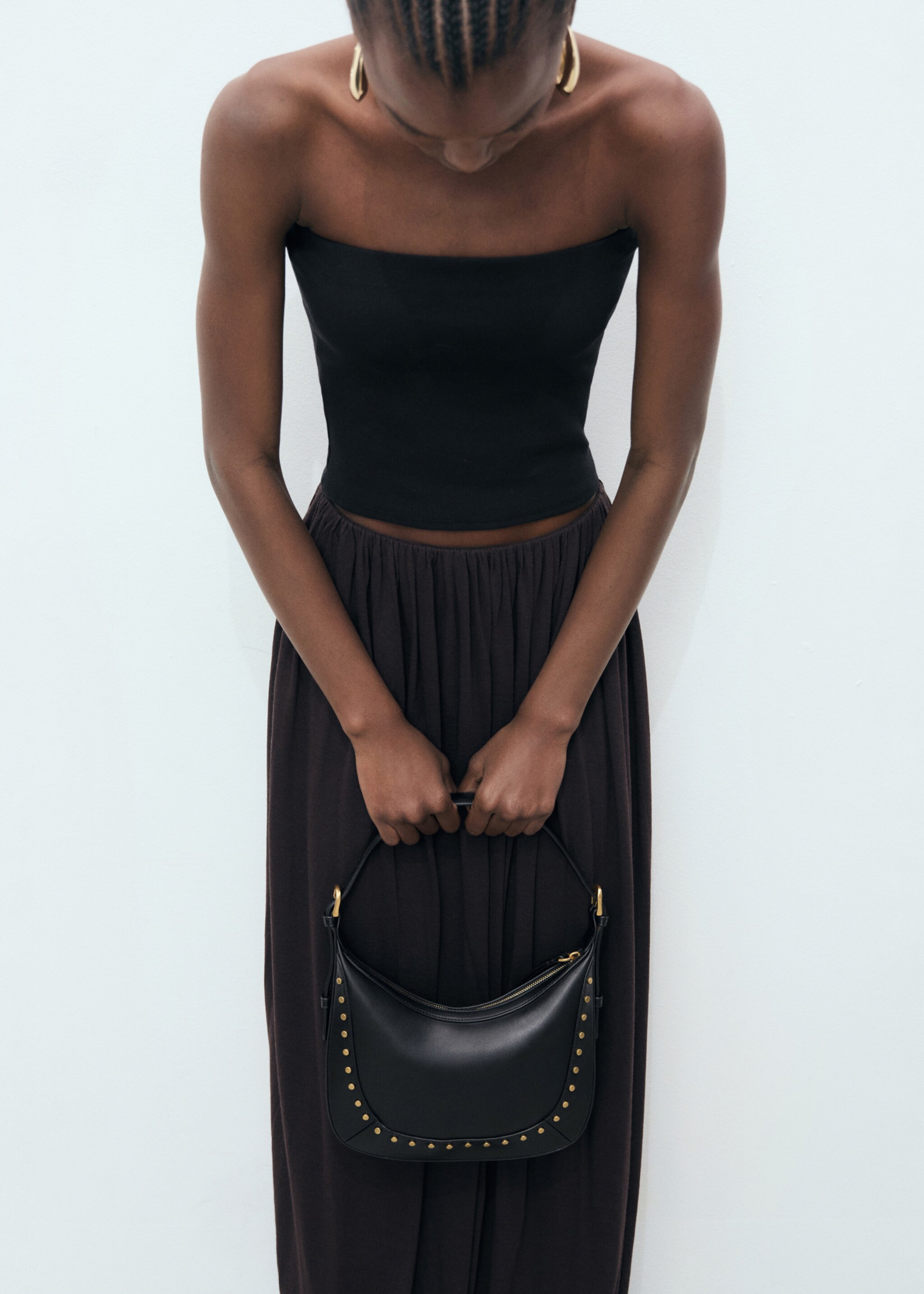 Small studded shoulder bag - Details of the article 9