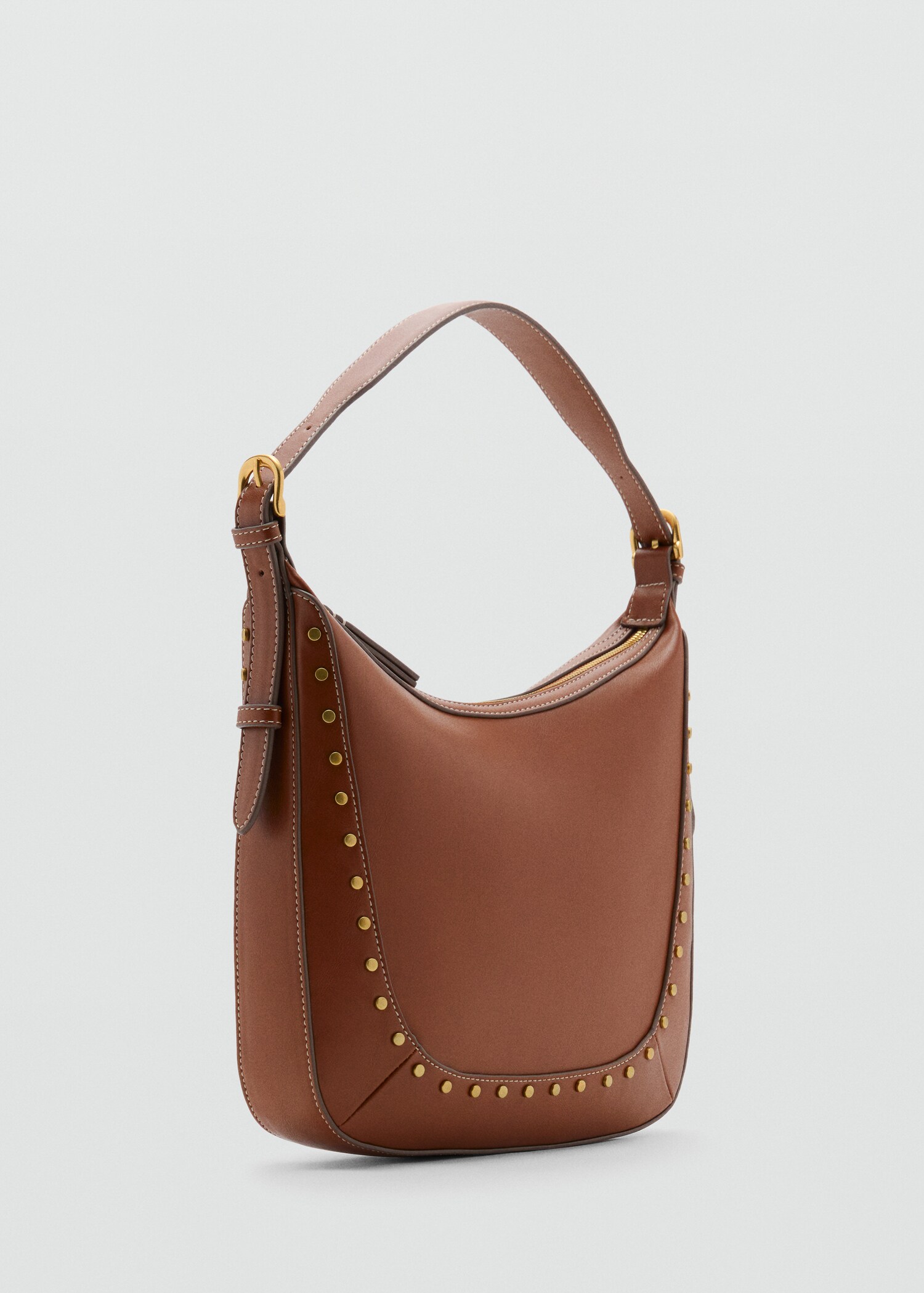Studded shoulder bag - Medium plane