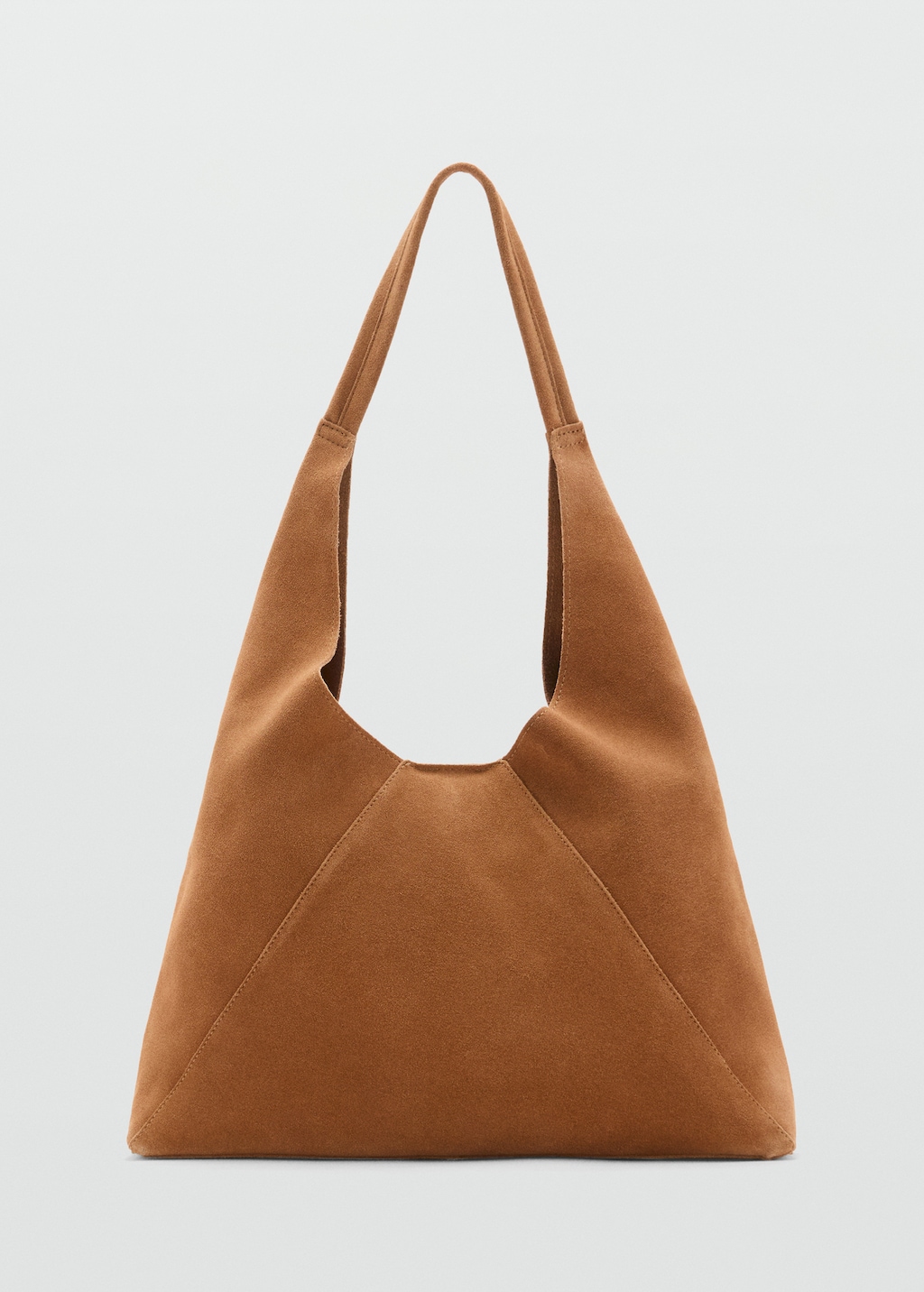 Suede shoulder bag - Women | MANGO Benin