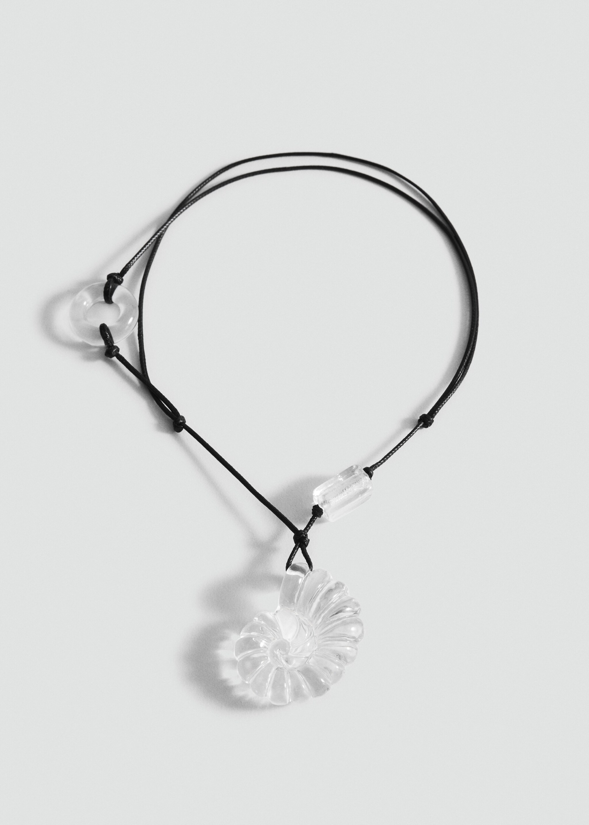 Collier coquillage résine - Article sans modèle