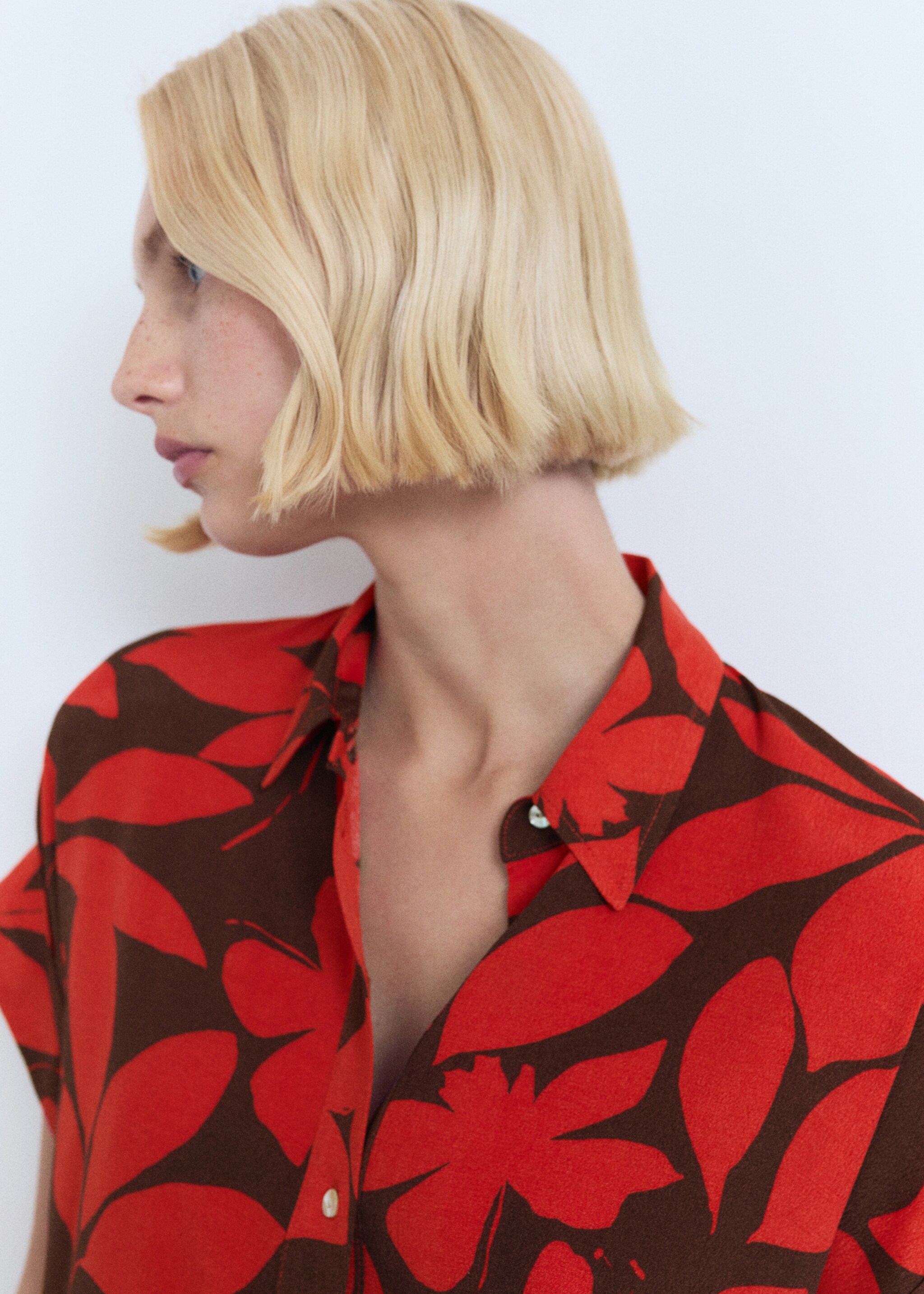 Camisa manga corta estampada - Detalle del artículo 1