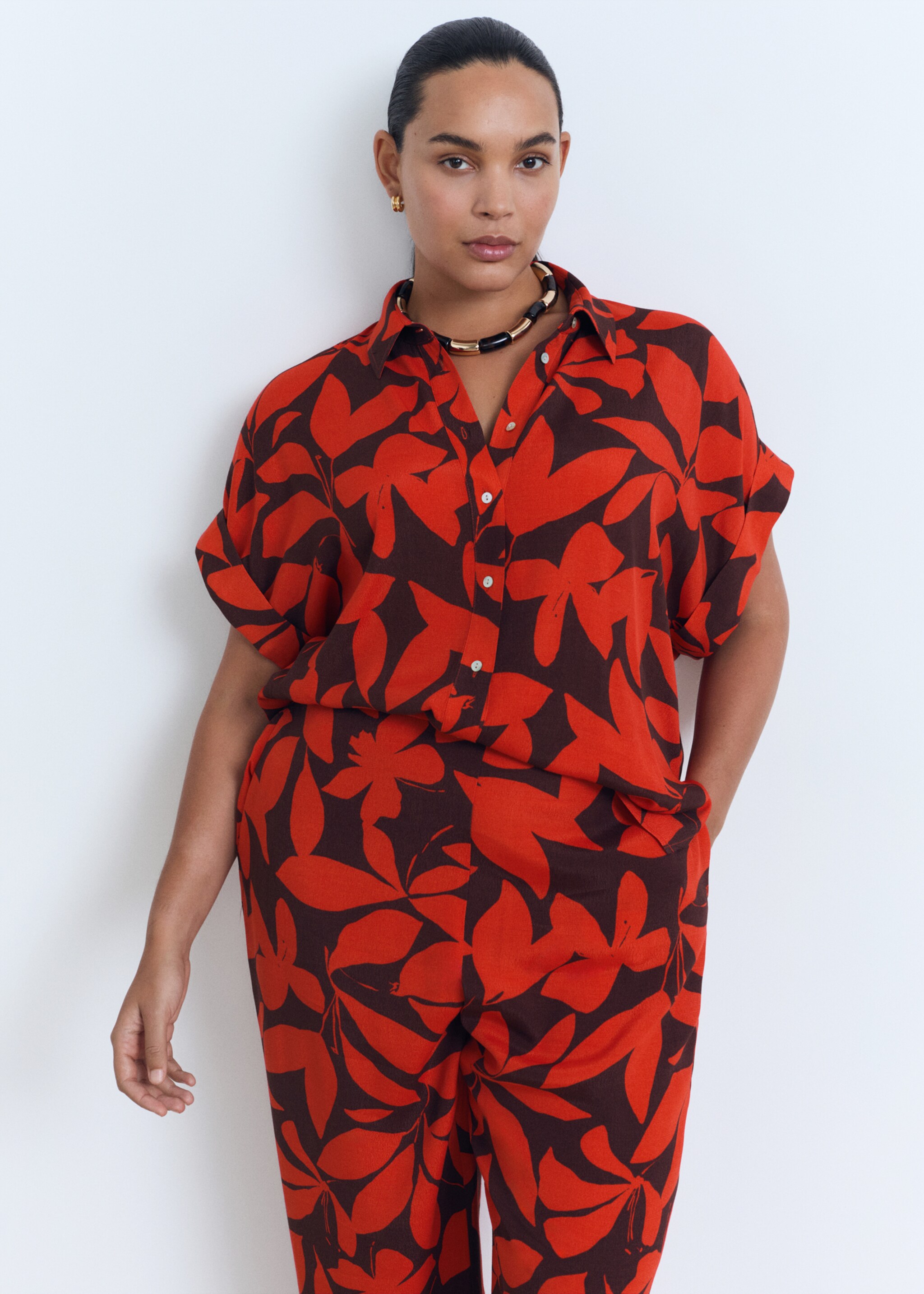Camisa manga corta estampada - Detalle del artículo 5